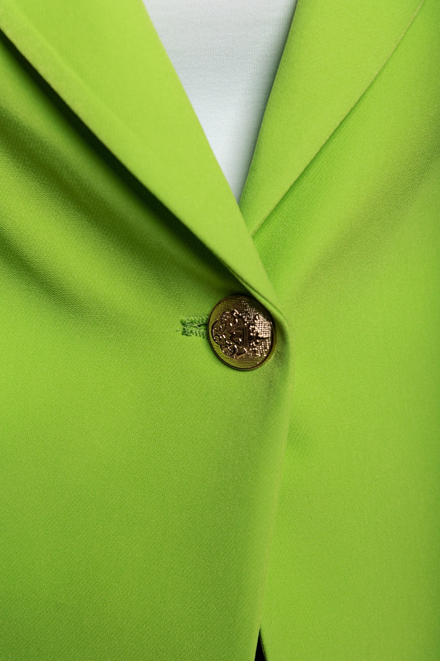 Blazer con collo classico, nero