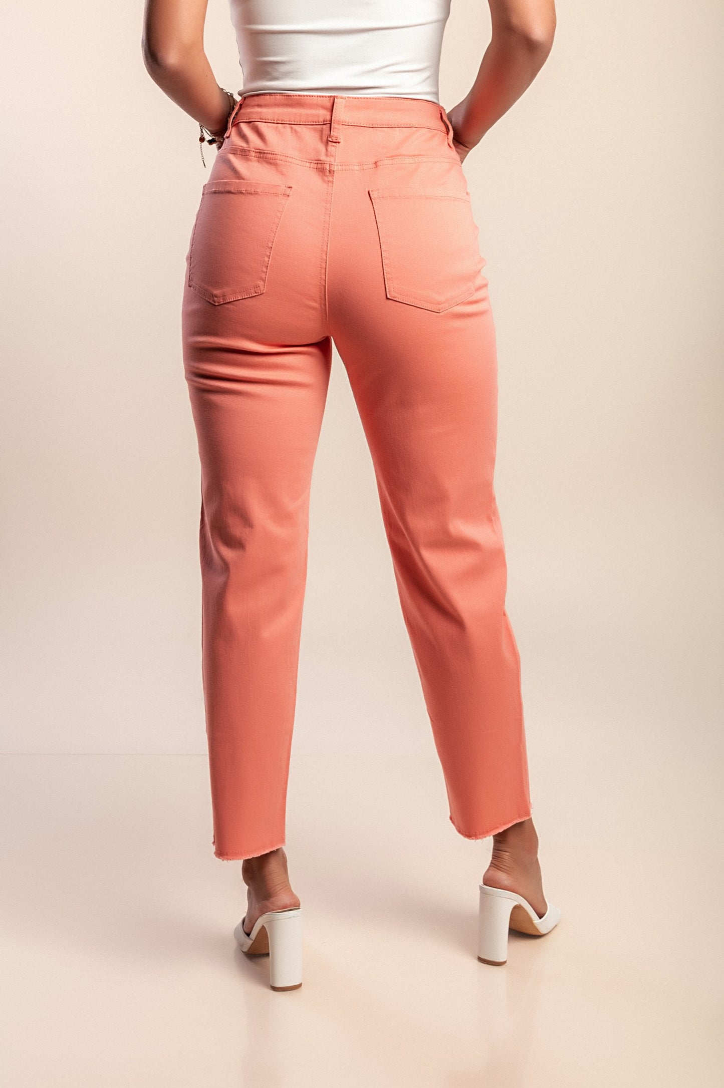 Jeans, corallo