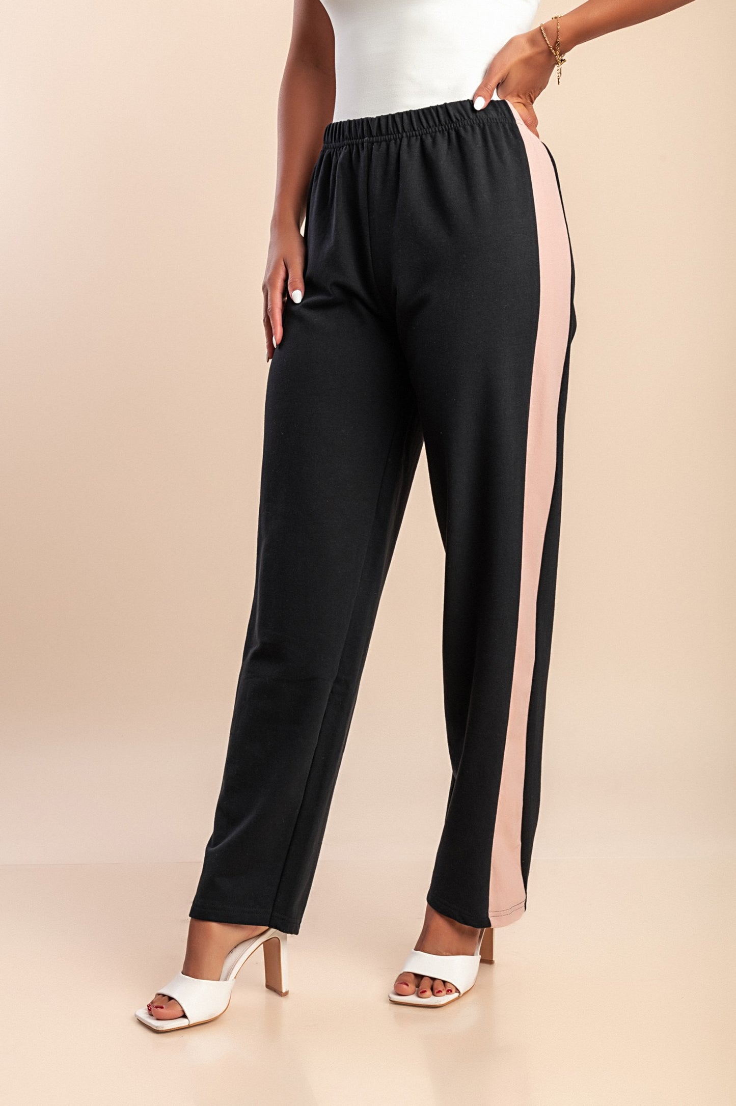 Pantaloni di cotone, neri