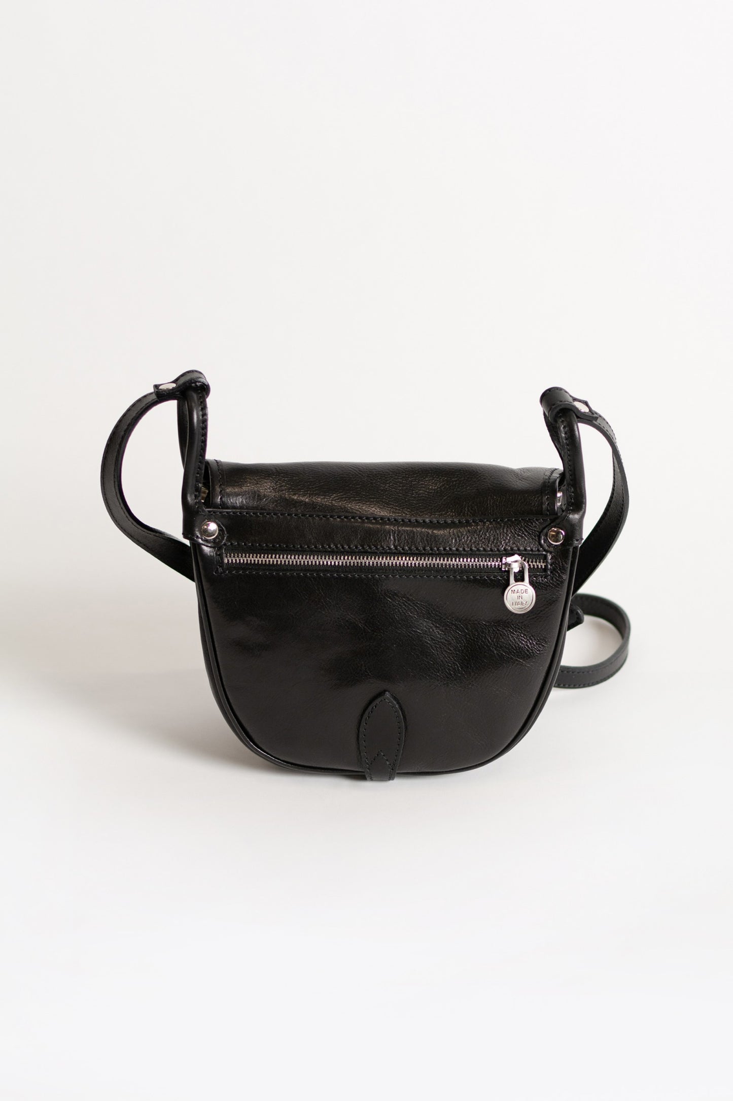 Borsa in pelle naturale Nova, nera