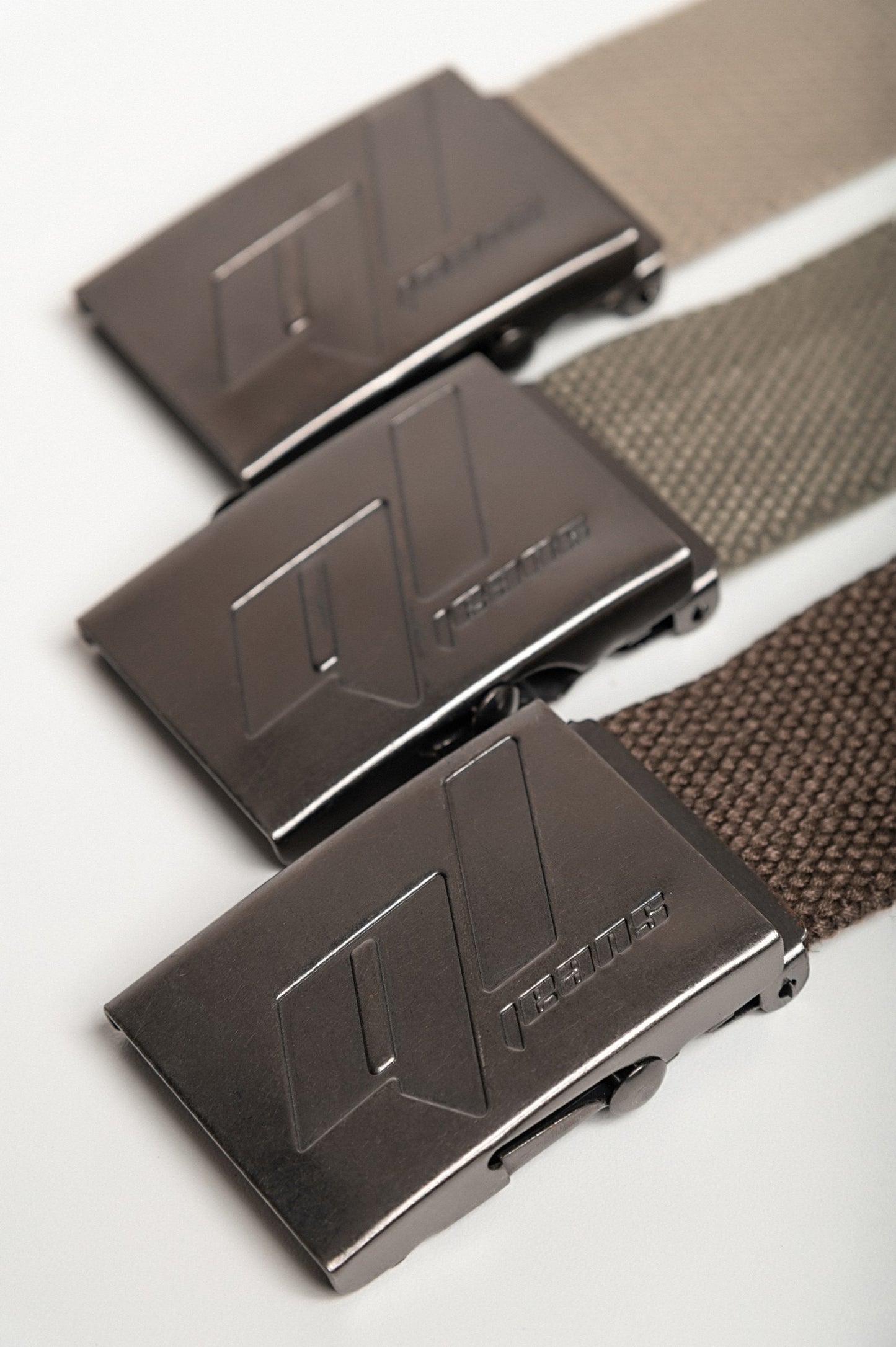 Set di tre cinture Ariol, vari colori