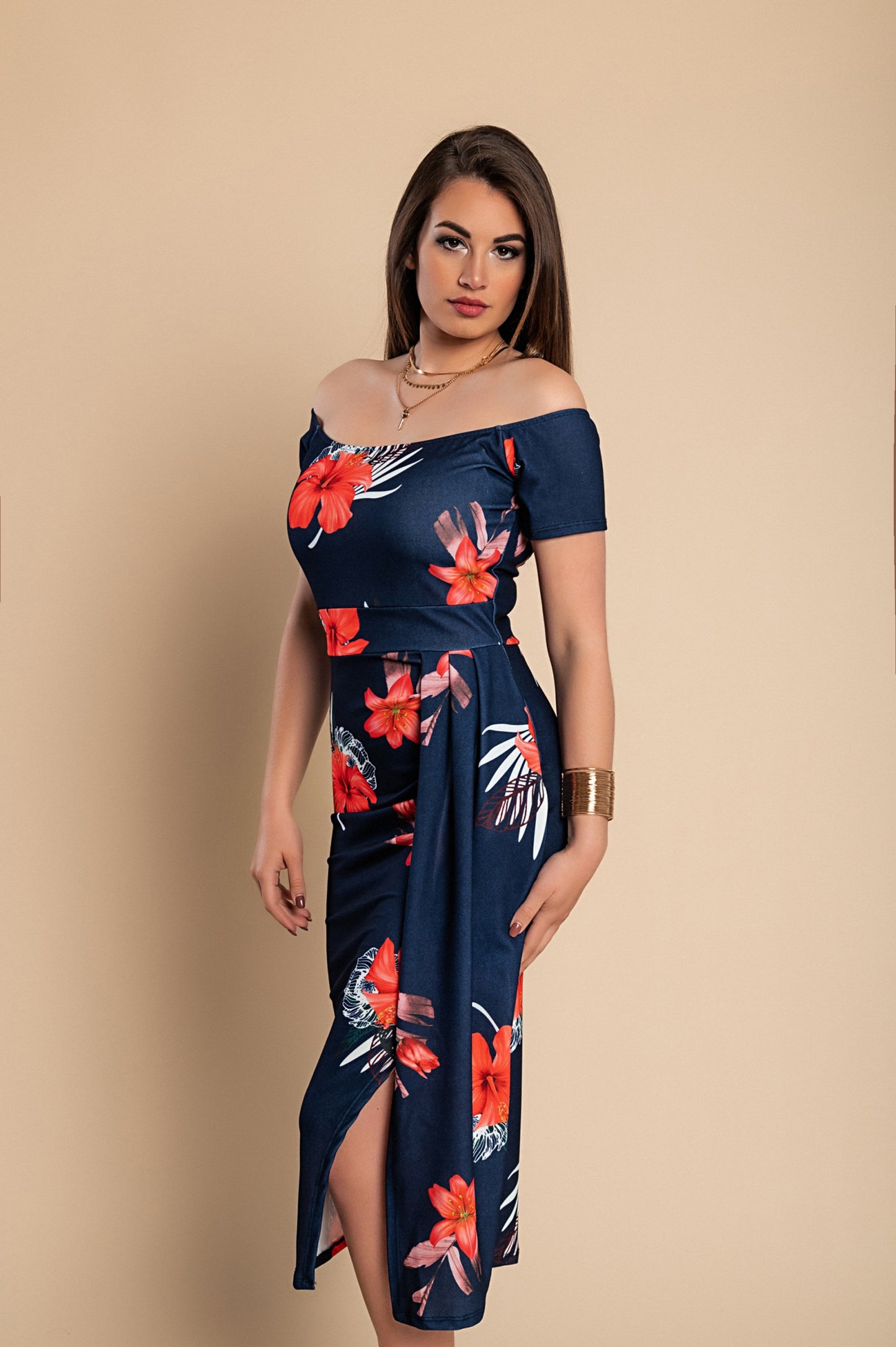 VESTITO JUANI - ROSSO