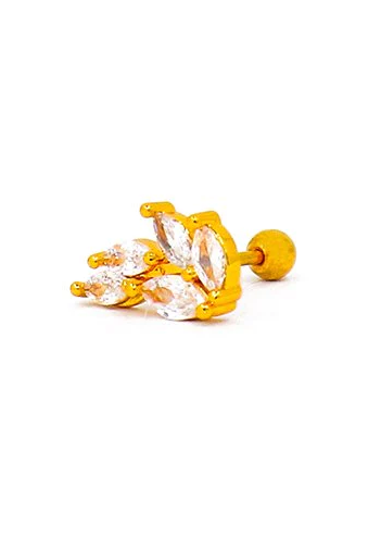Mini orecchino elegante, ART965, colore oro