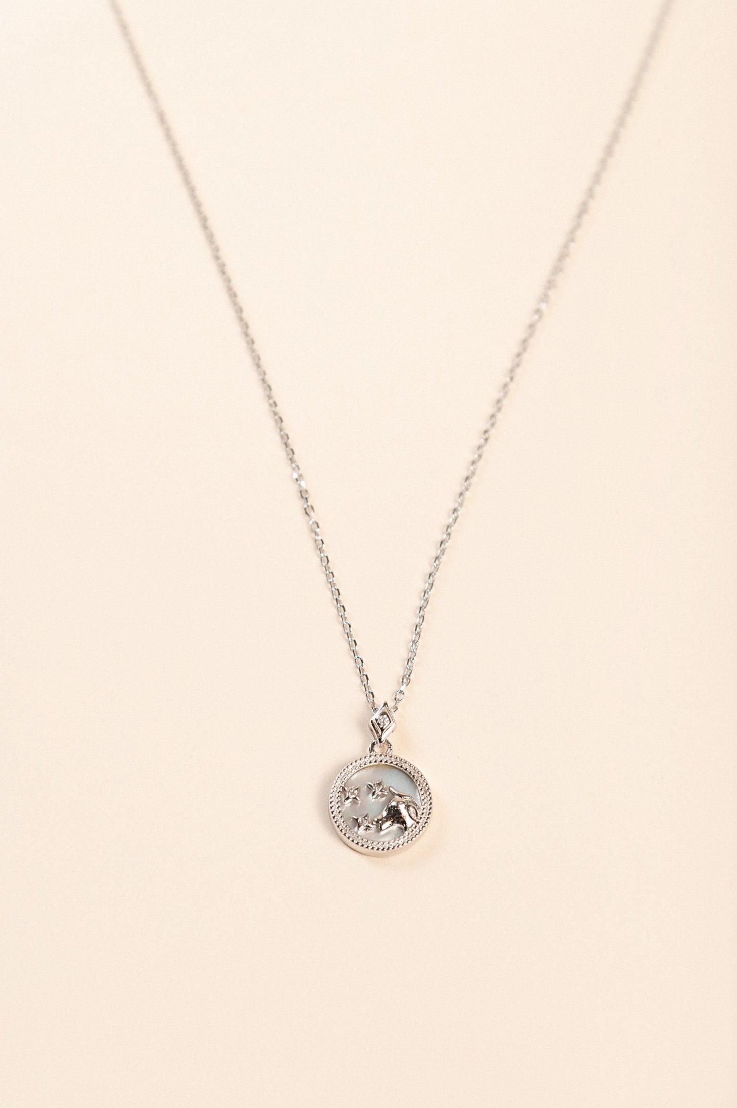 Collana con pendente, TORO, argento