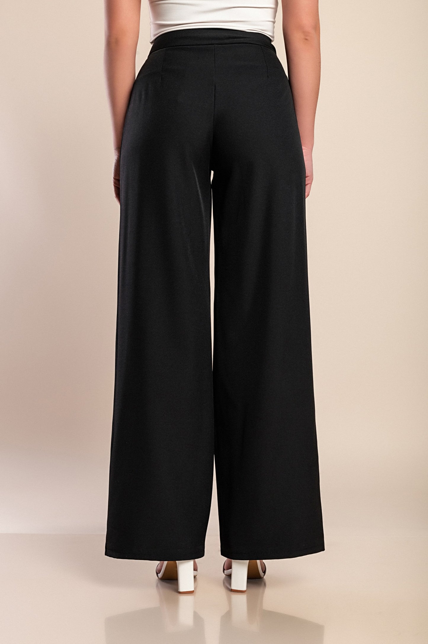 Pantaloni lunghi eleganti, beige