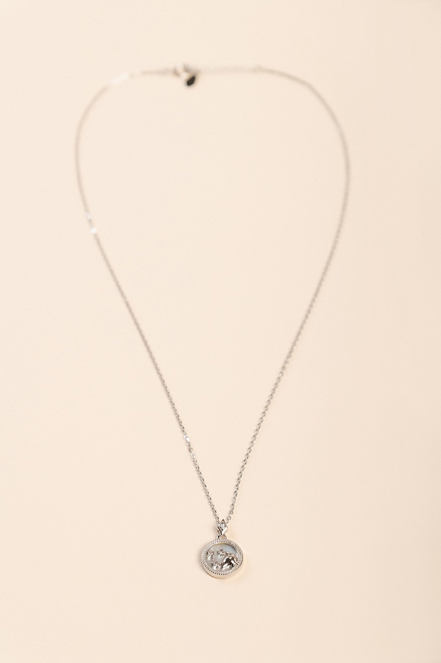 Collana con pendente, TORO, argento