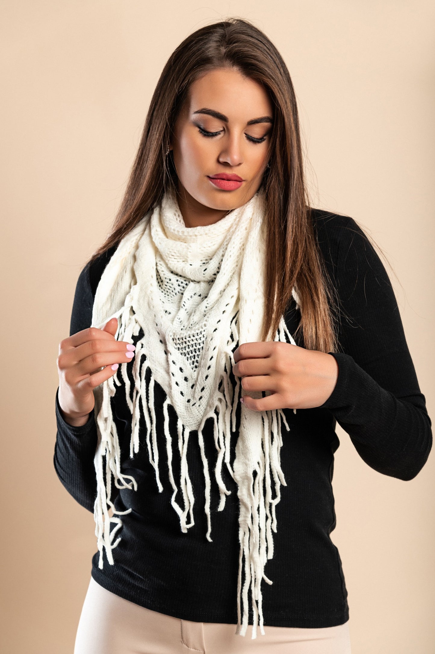Set di 6 sciarpe, multicolori