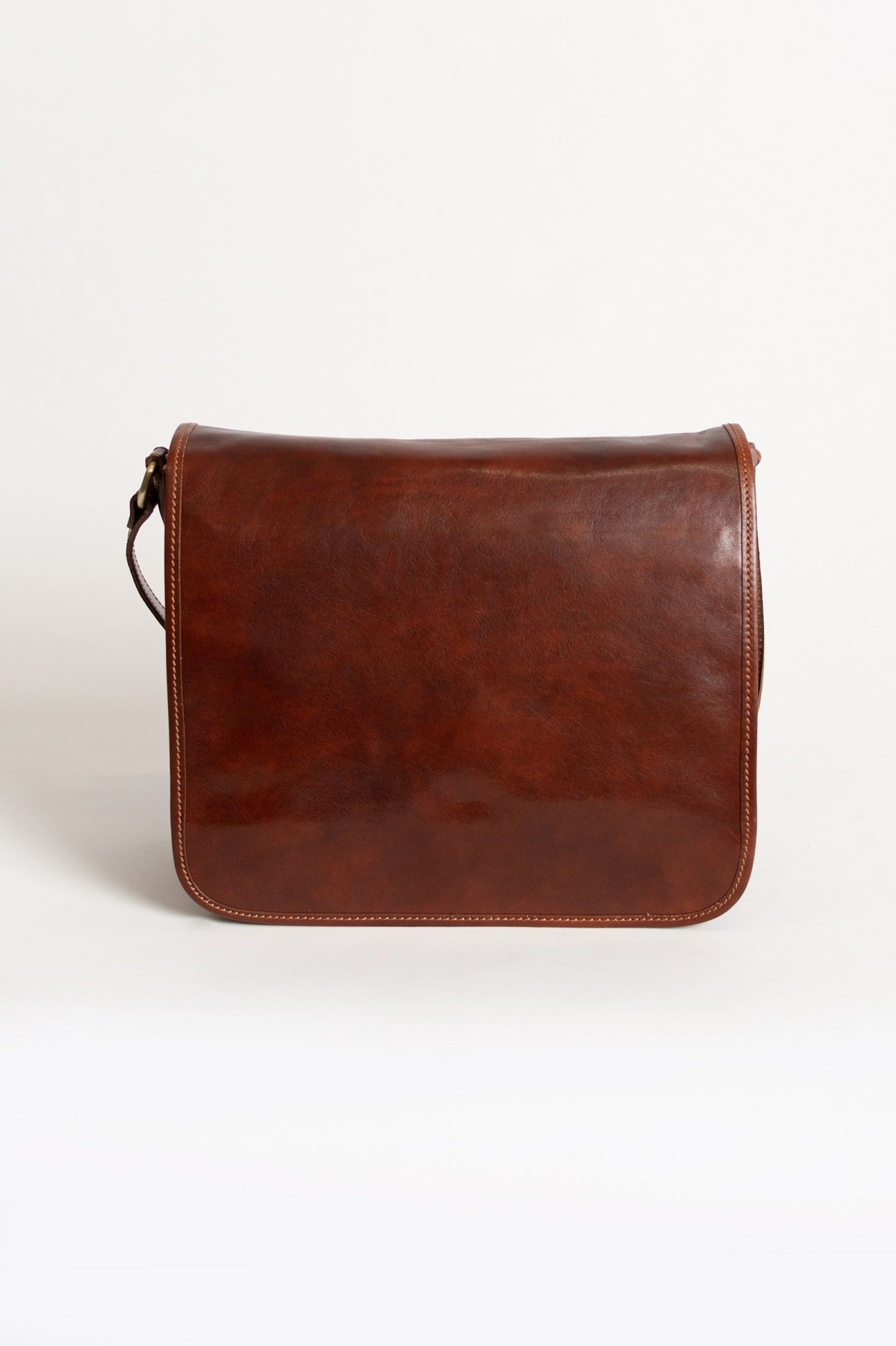 Borsa in pelle naturale Kyleigh, marrone