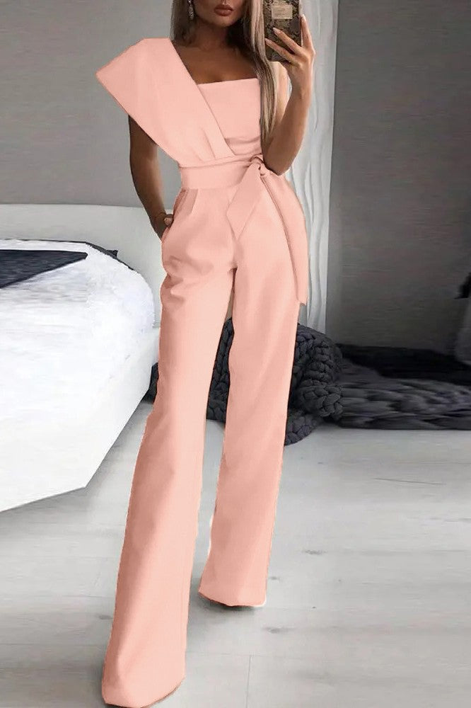 Tuta elegante Chia, rosa antico
