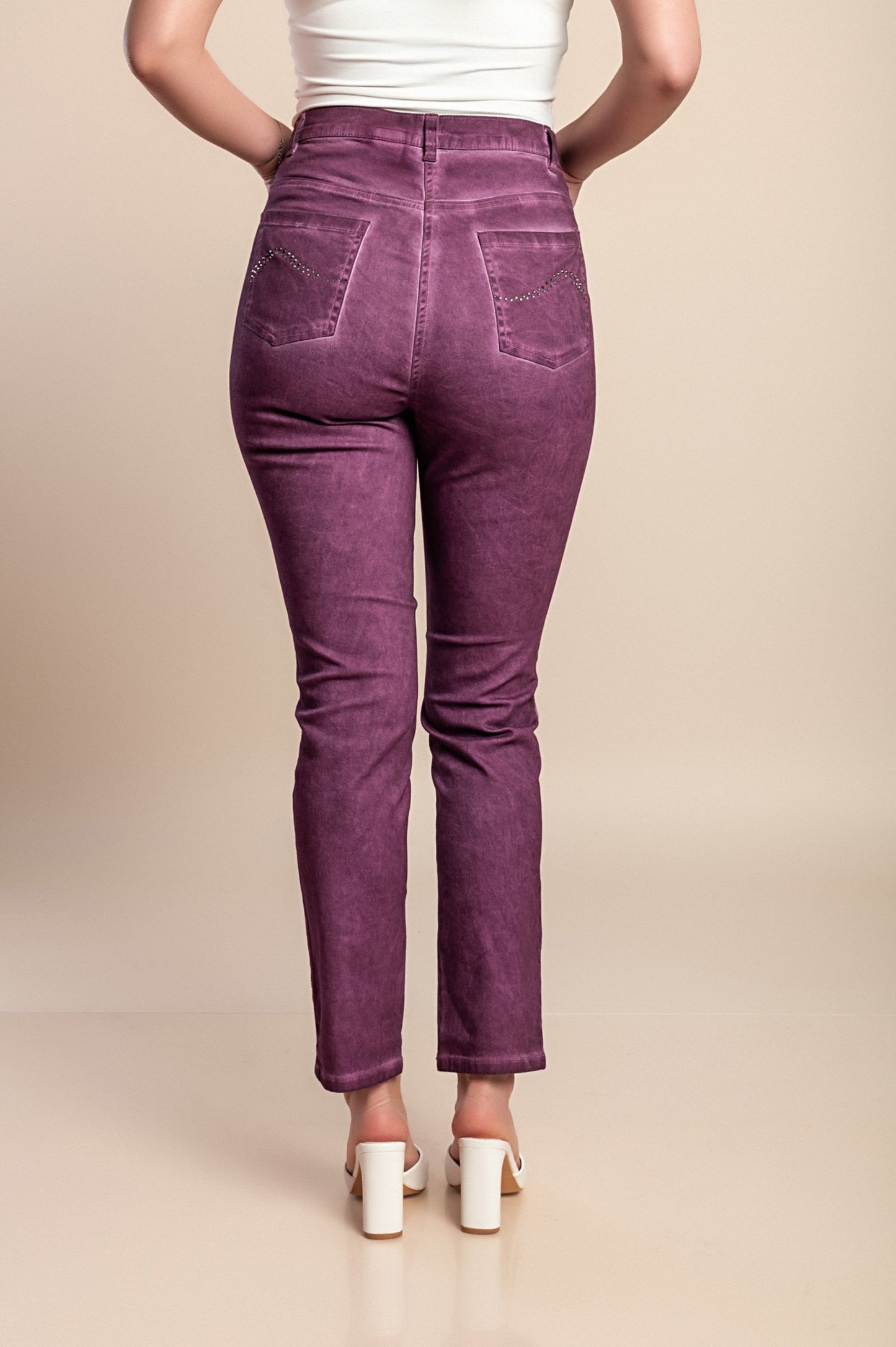 Jeans, viola