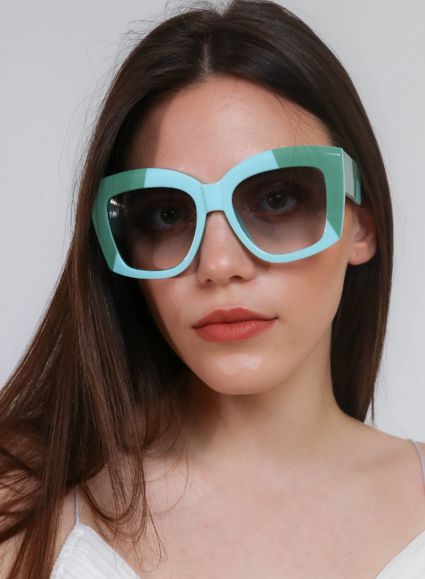 Occhiali da sole moda, ART2176, verde