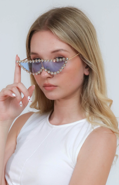 Occhiali da sole alla moda, ART2172, blu