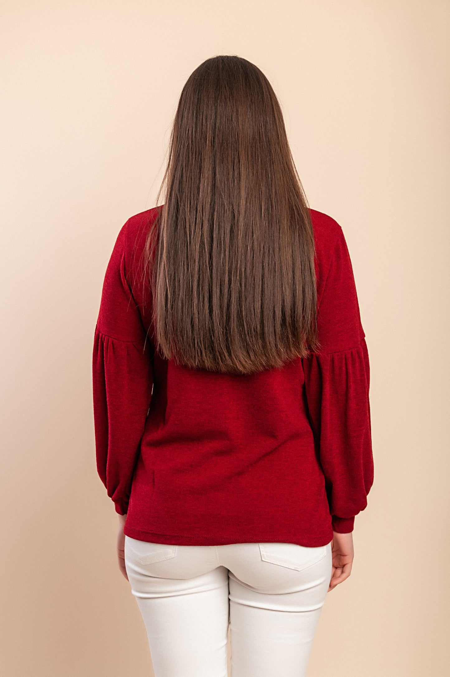 Maglia a maniche lunghe, blu