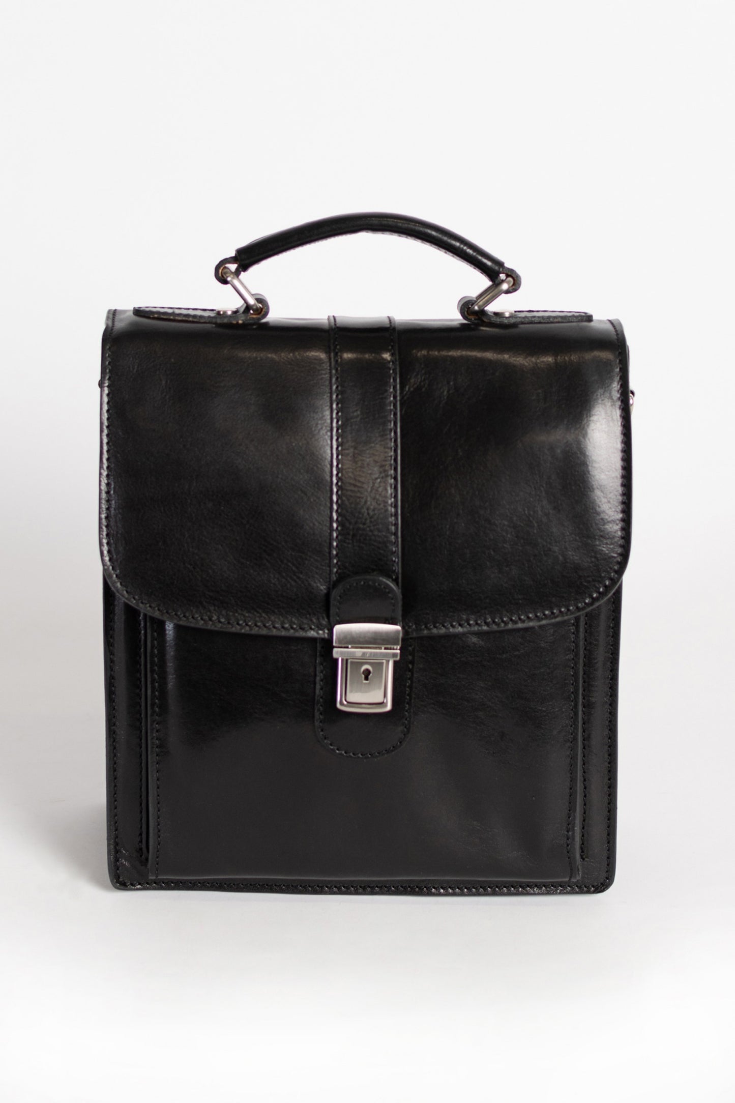 Borsa in pelle naturale Afrodita, marrone