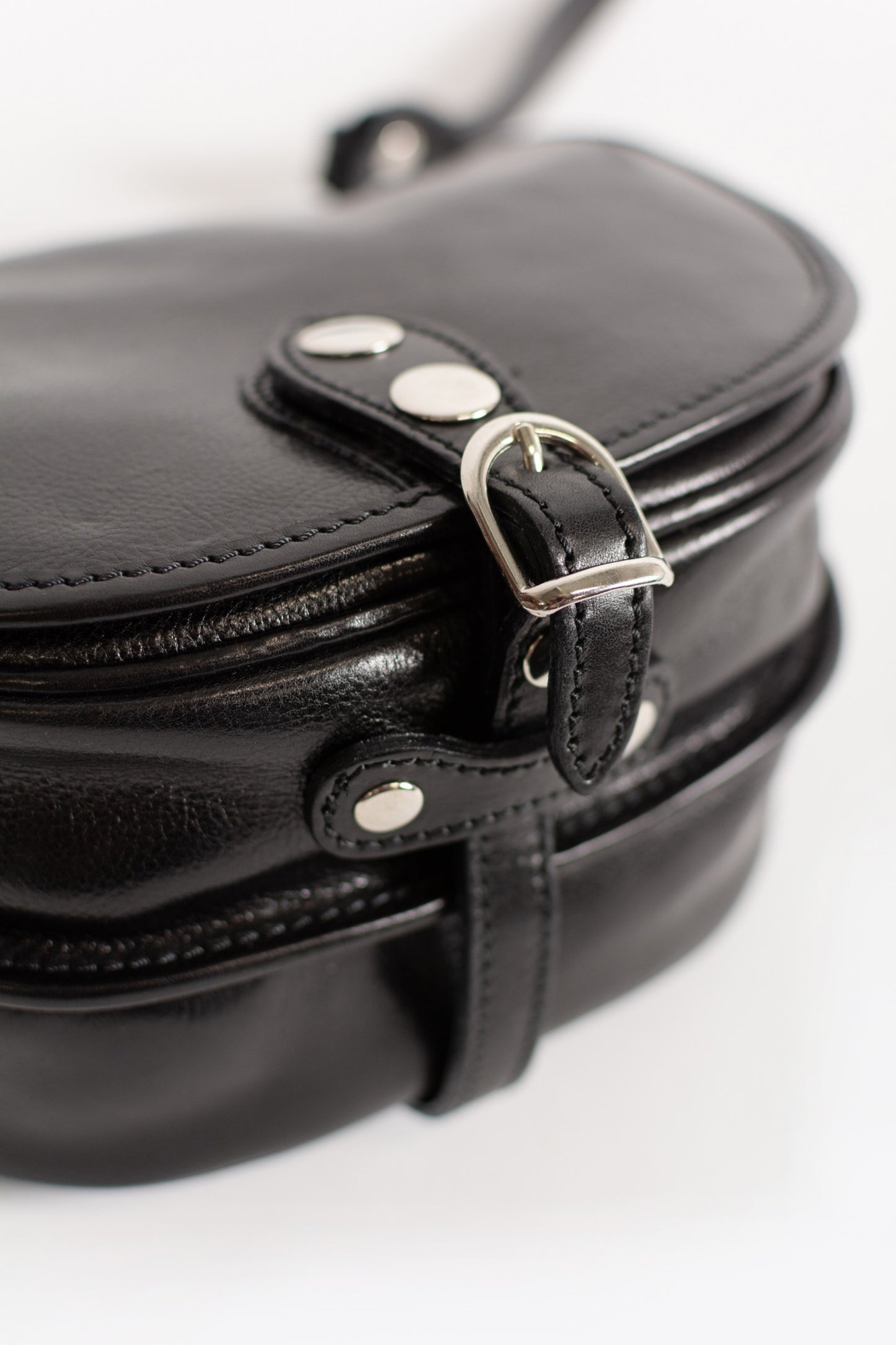 Borsa in pelle naturale Nova, nera