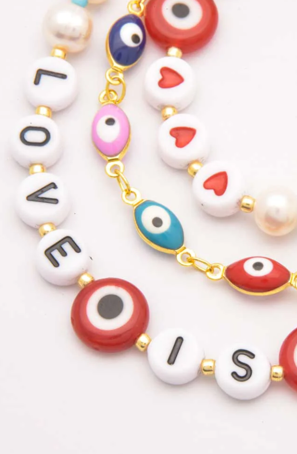 Set collana, ART524, multicolore