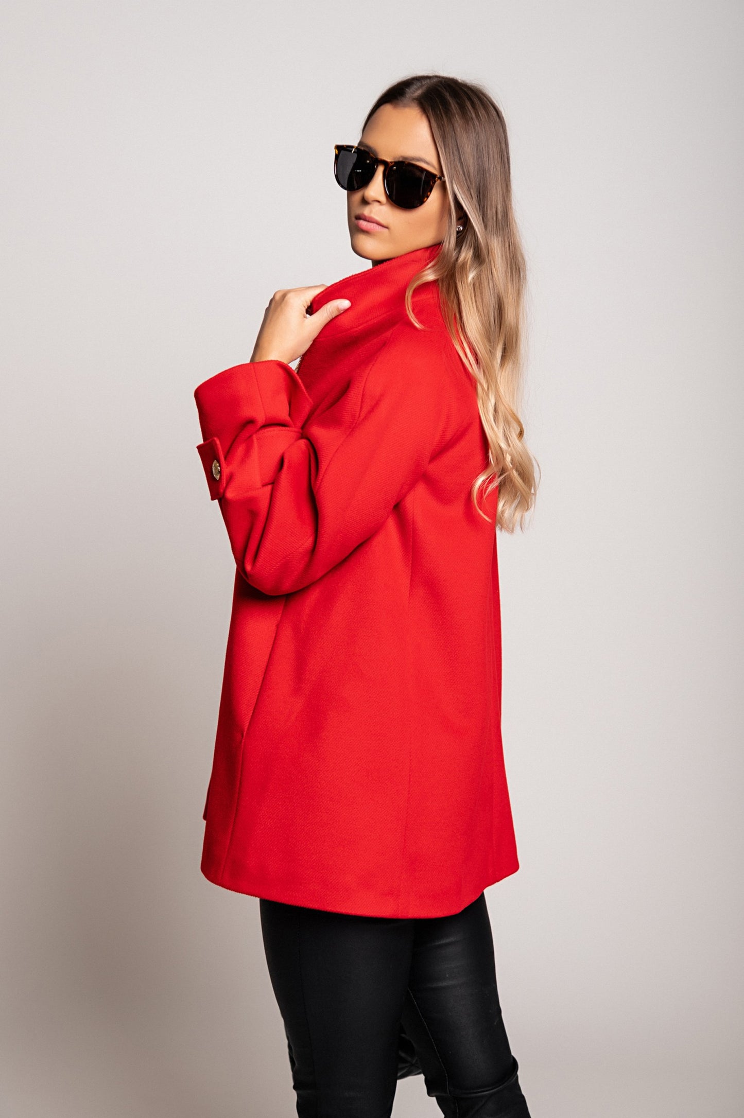 Cappotto elegante Albineya, nero