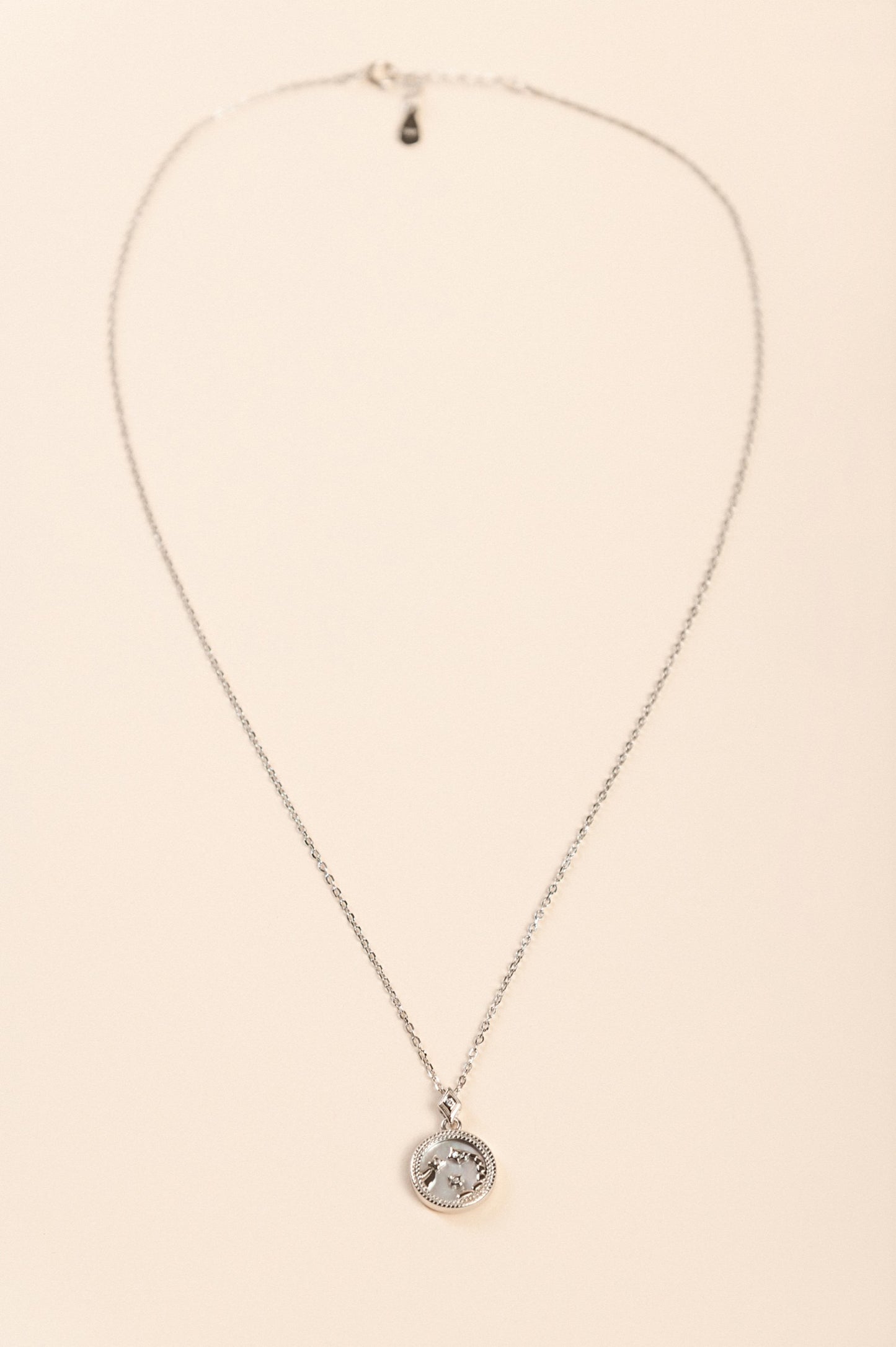 Collana con pendente, SCORPIONE, argento