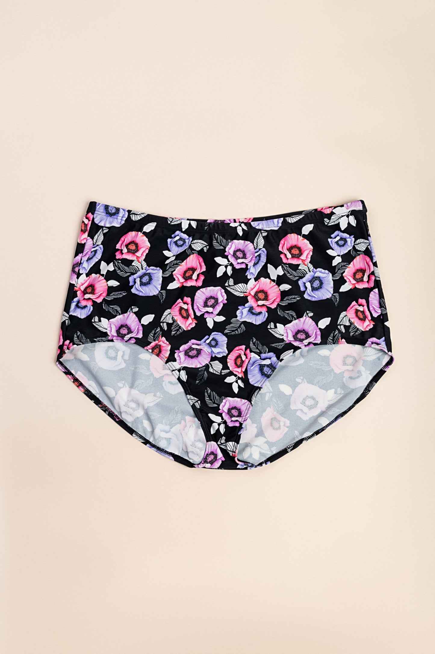 Costume da bagno taglie forti - slip, nero