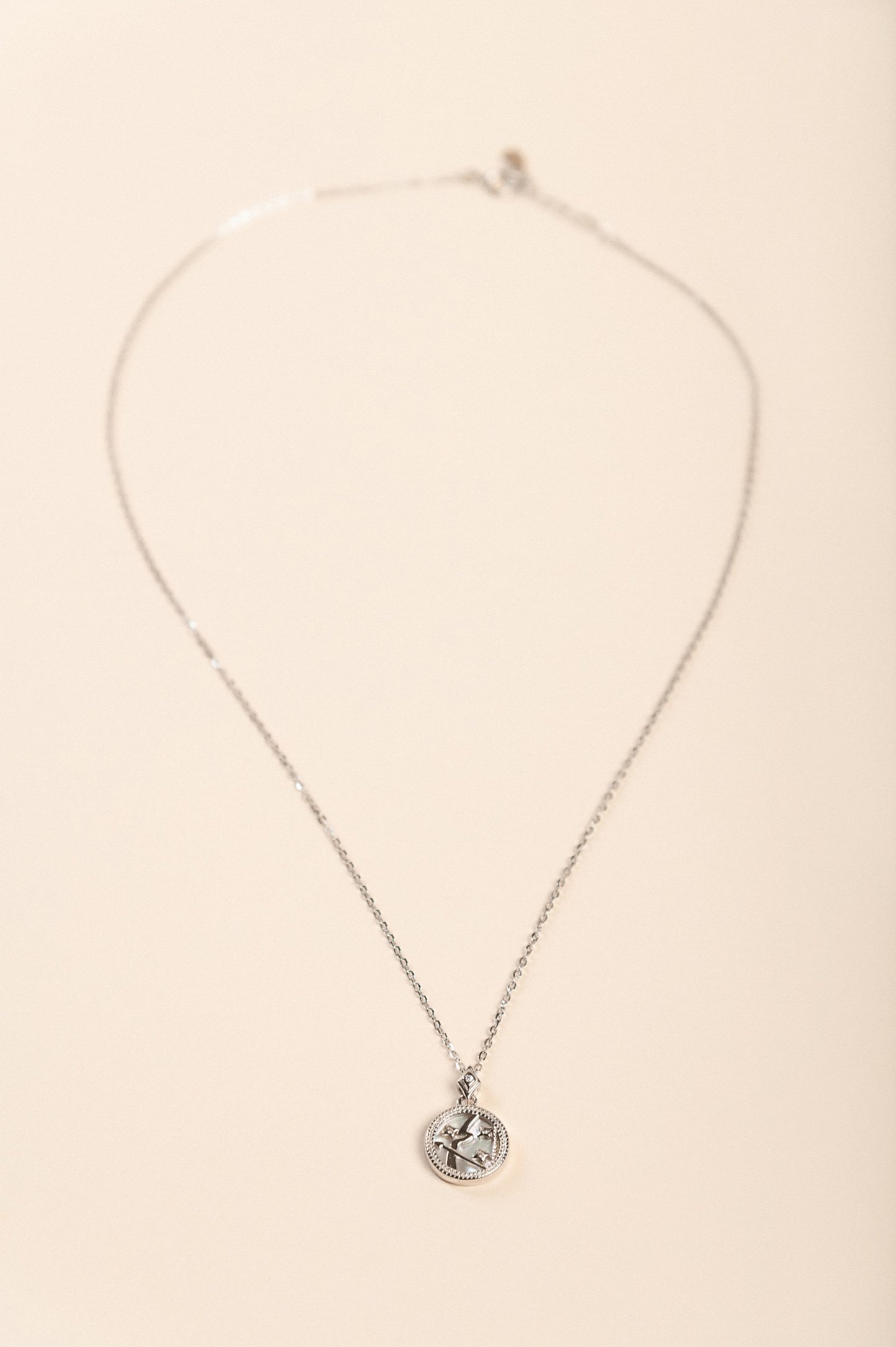 Collana con pendente, SAGITTARIO, argento