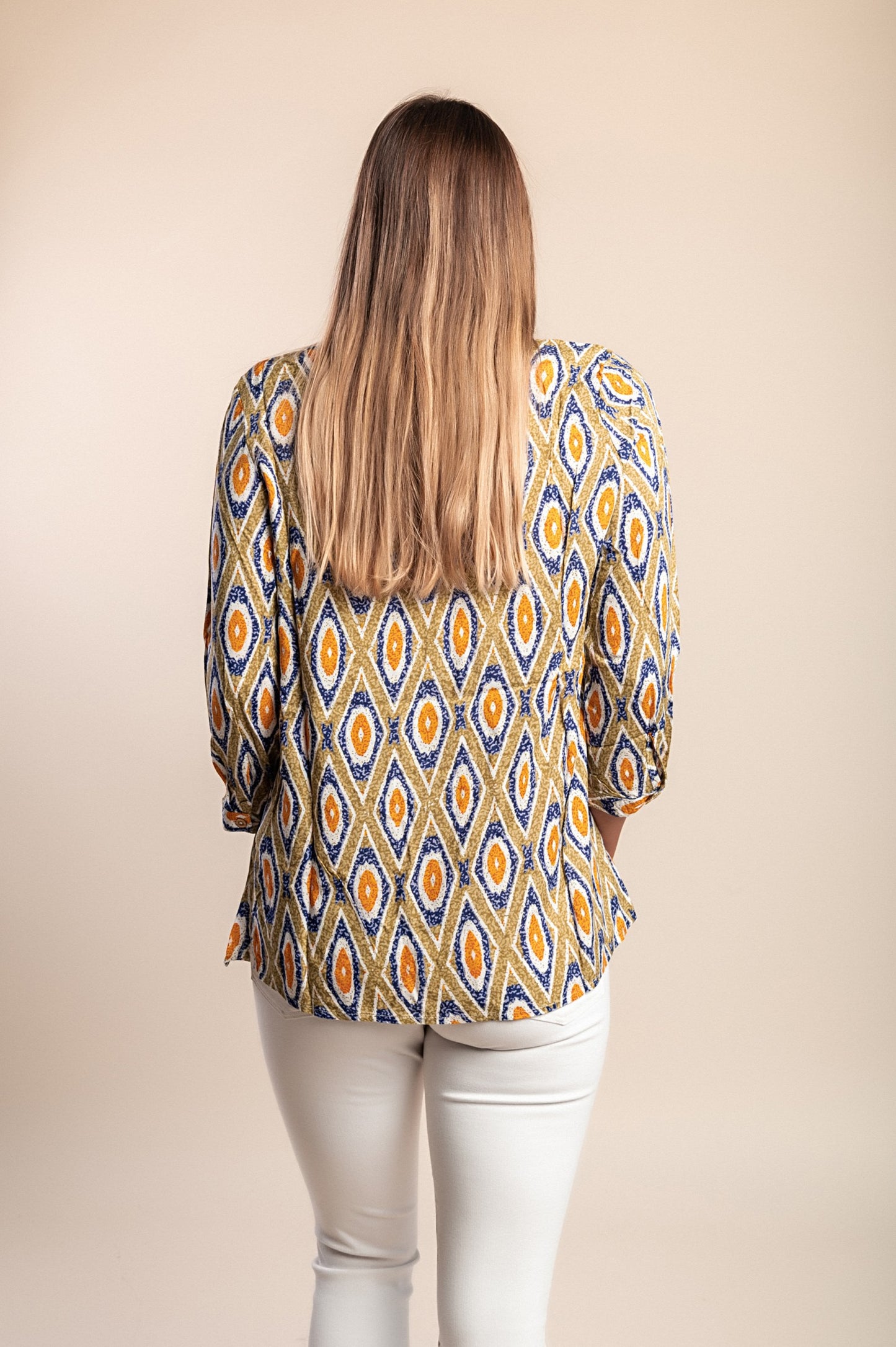 Camicetta stampata, verde