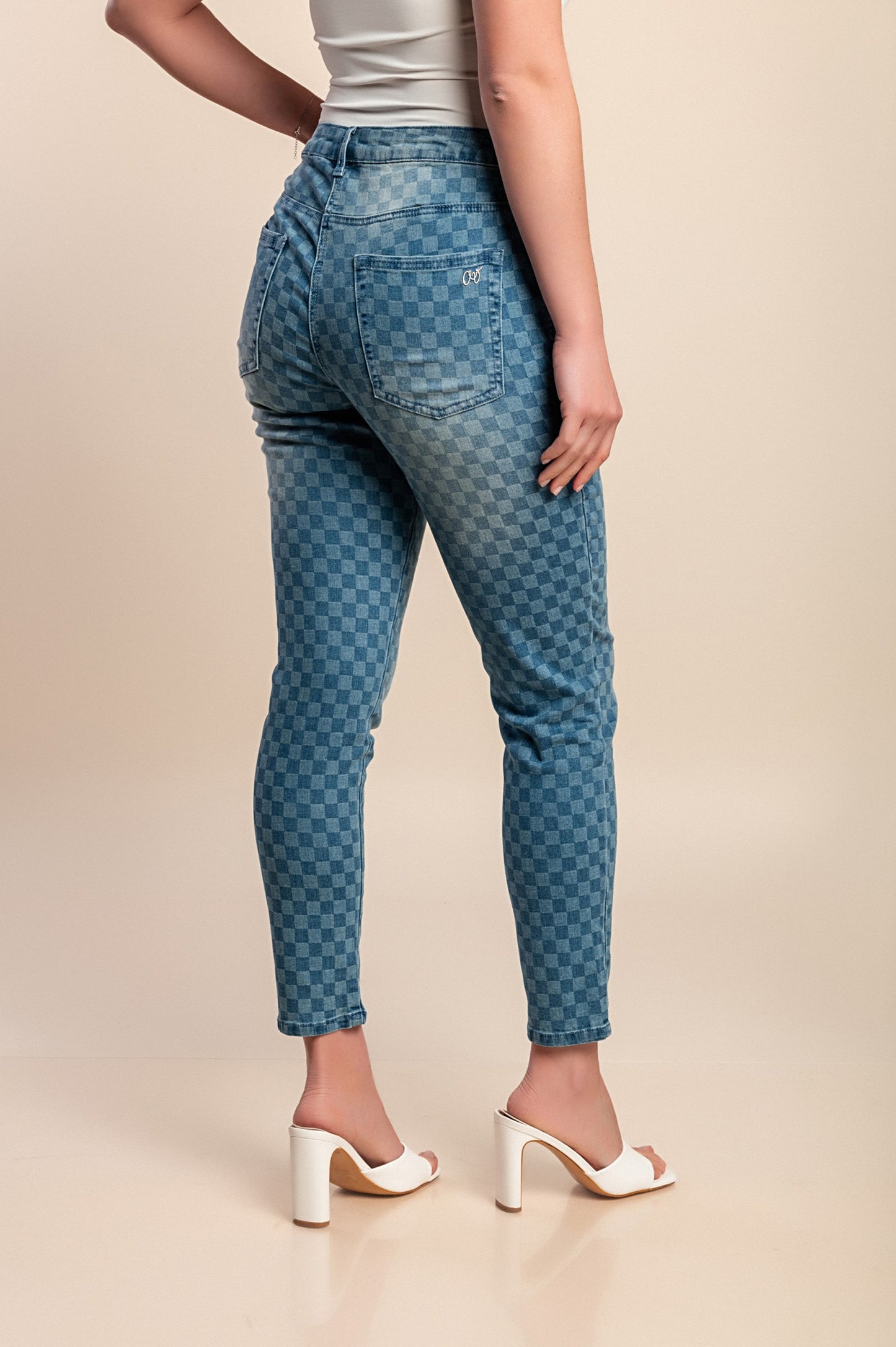 Jeans skinny, blu