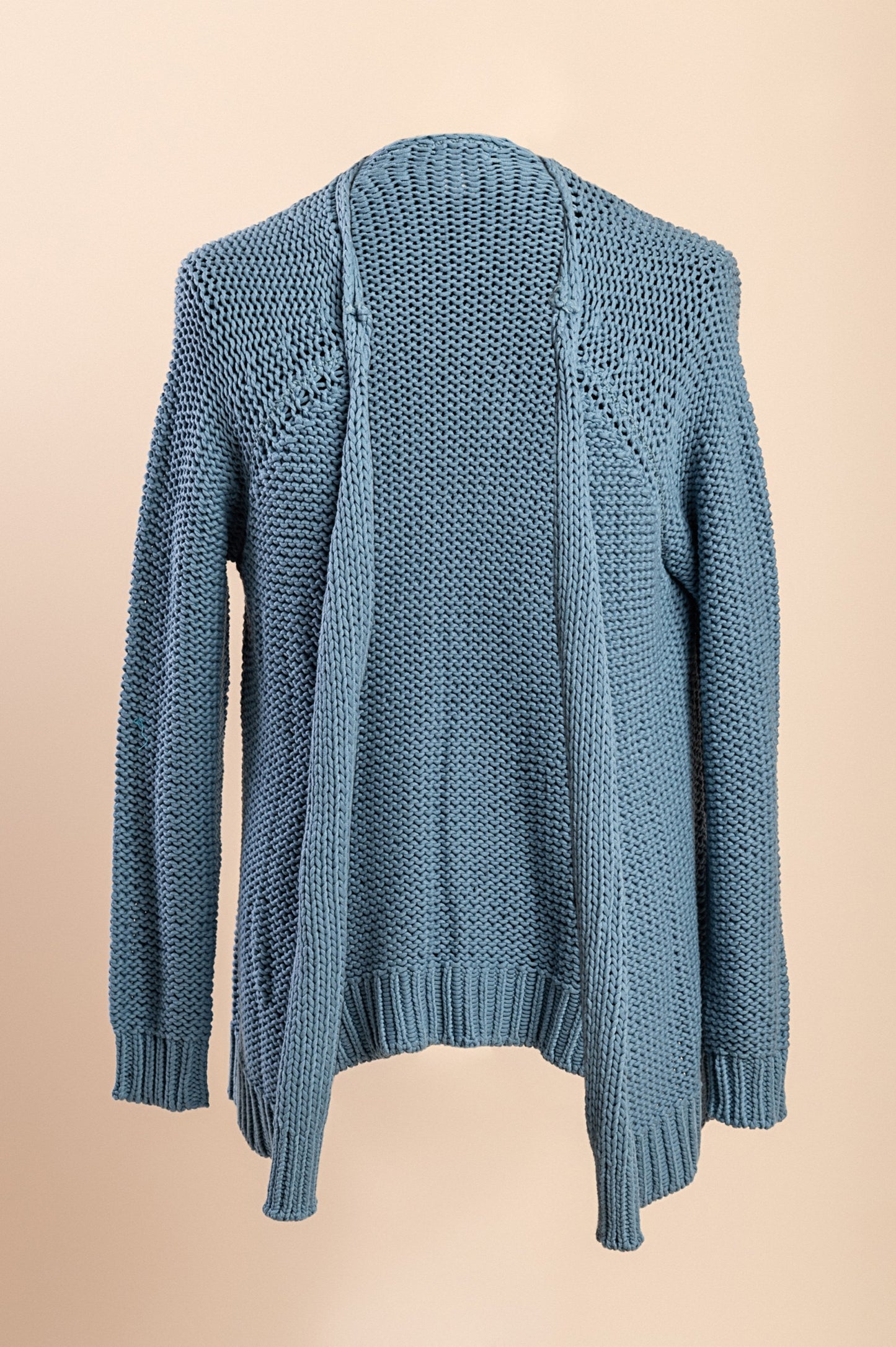 Cardigan lavorato a maglia, blu