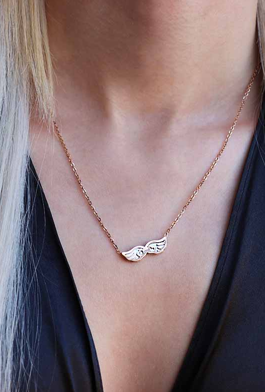 Collana elegante, ART514, colore oro