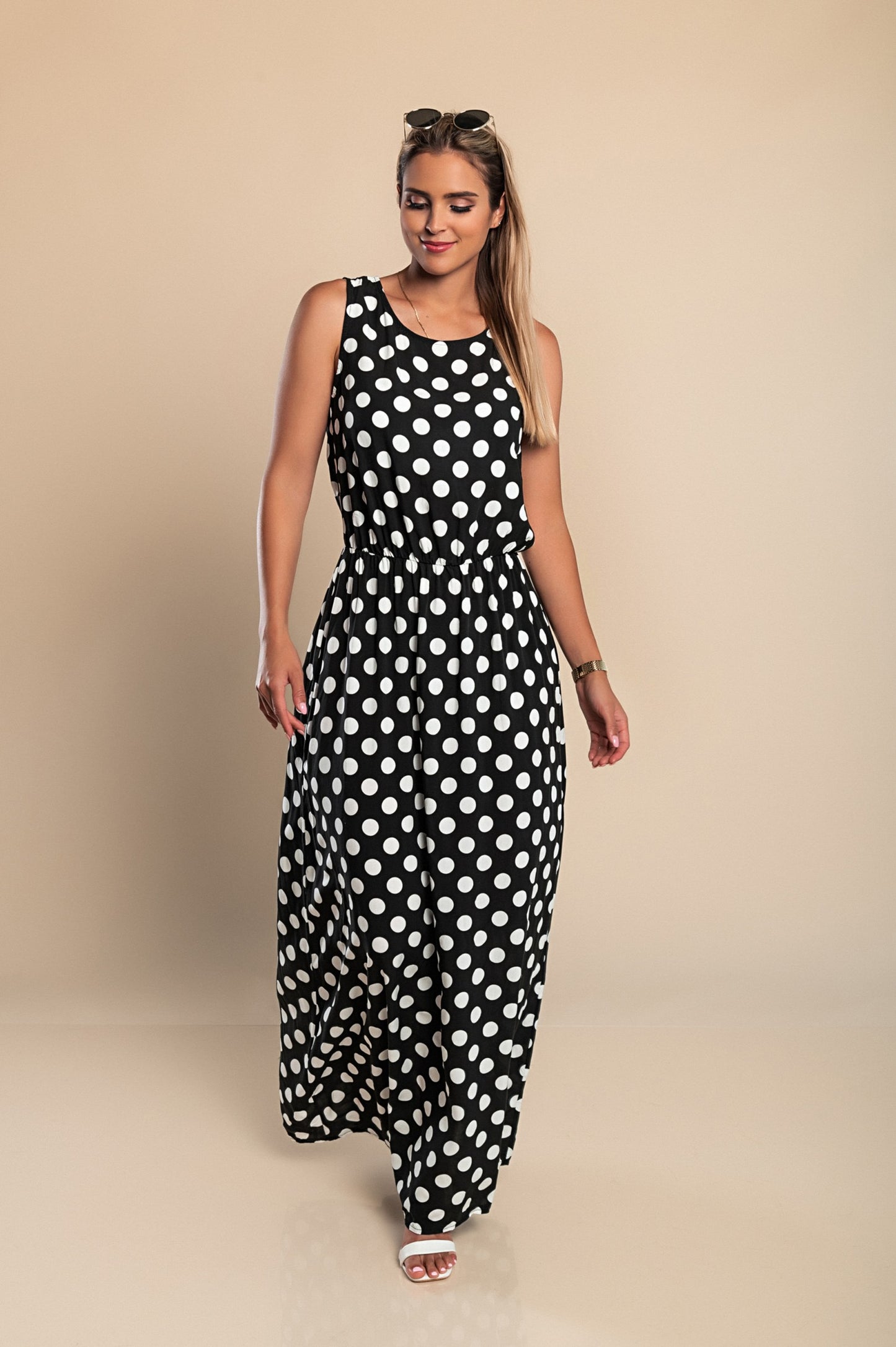 VESTITO DOTTIE - MARRONE