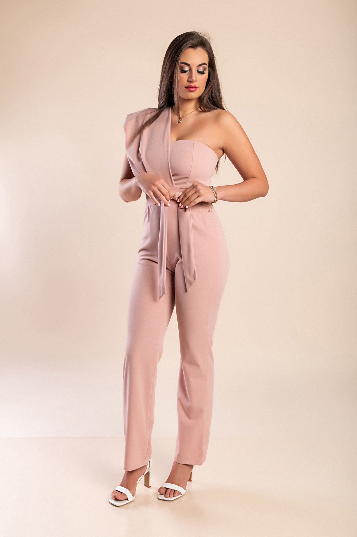 Tuta elegante Chia, rosa antico