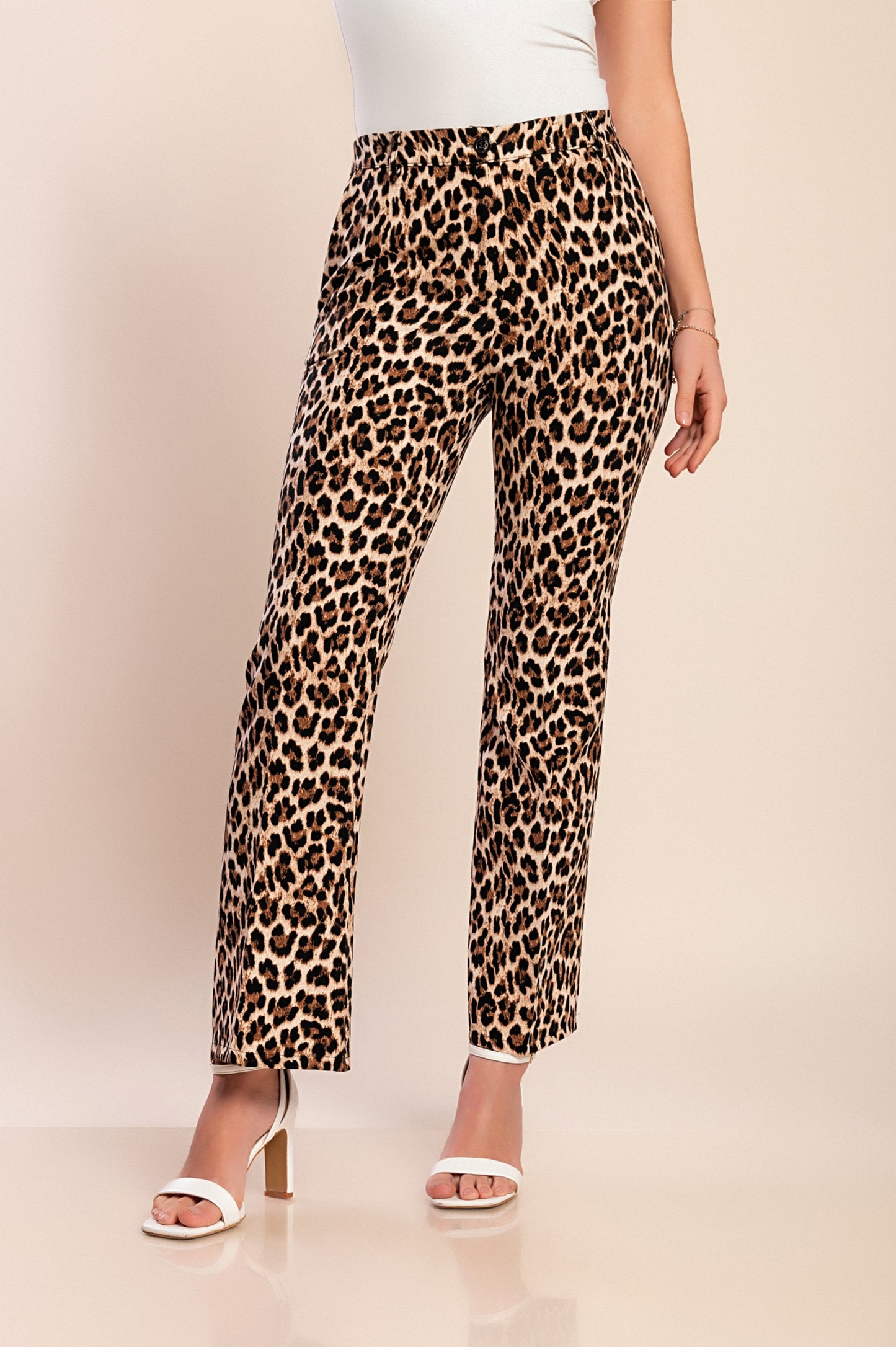 Set 2 pezzi con stampa leopardata, leopardo