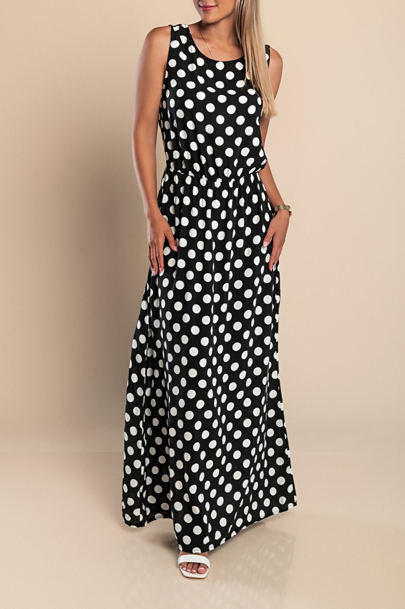 VESTITO DOTTIE - MARRONE