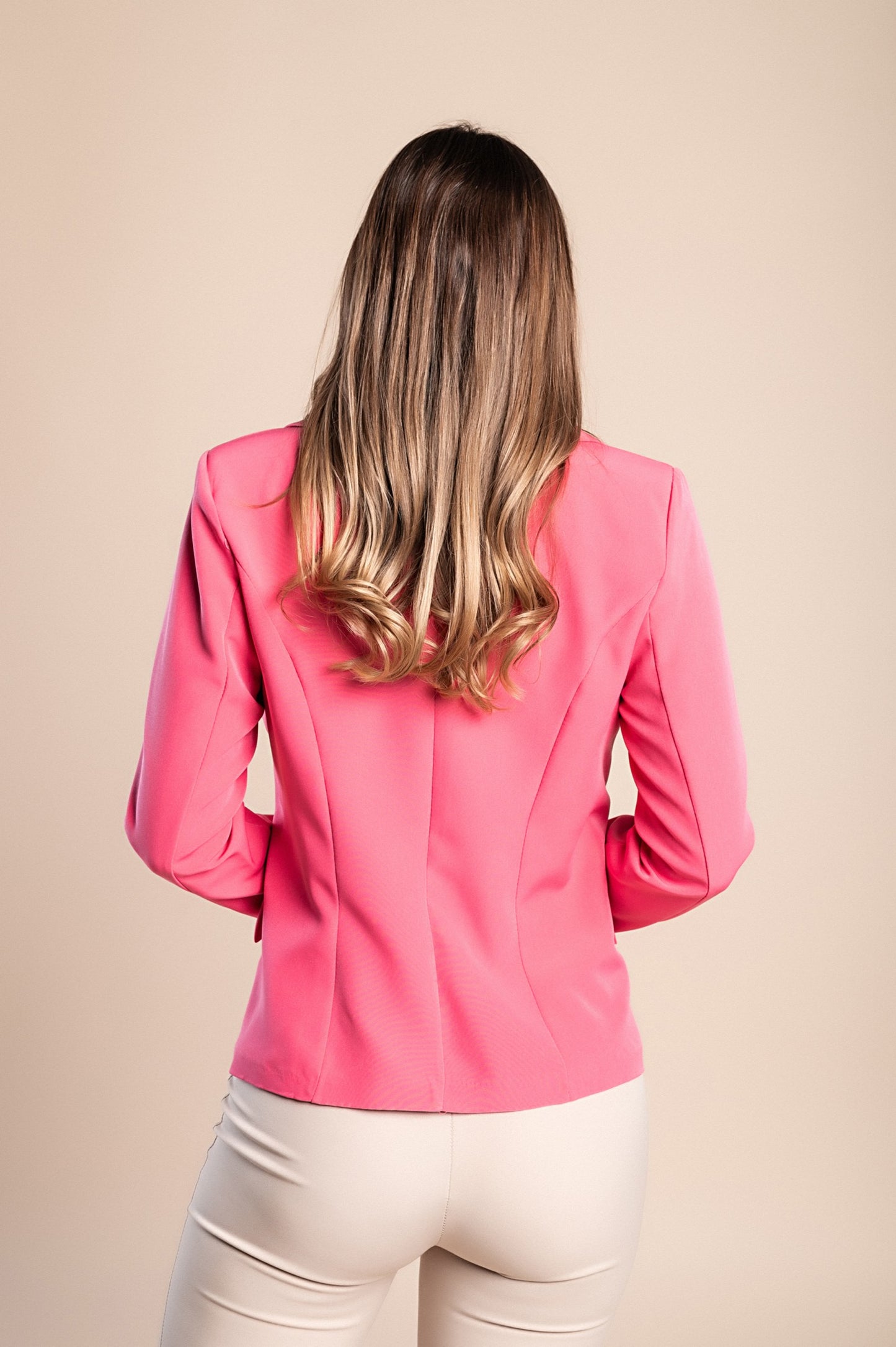Blazer con colletto classico, blu