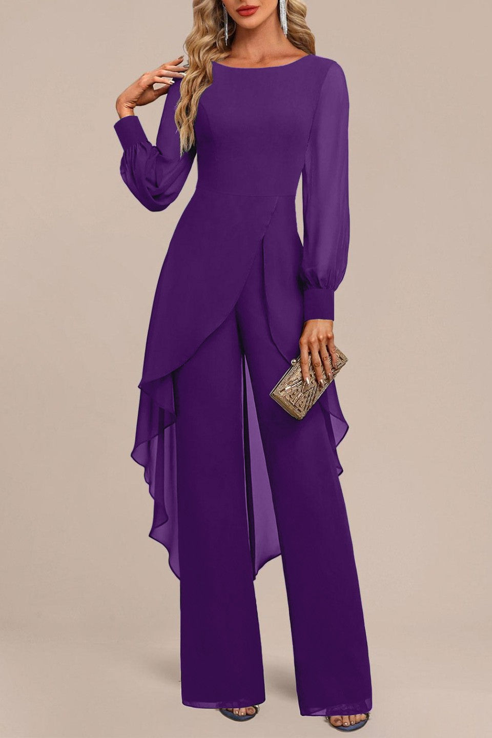 Tuta elegante, blu scuro