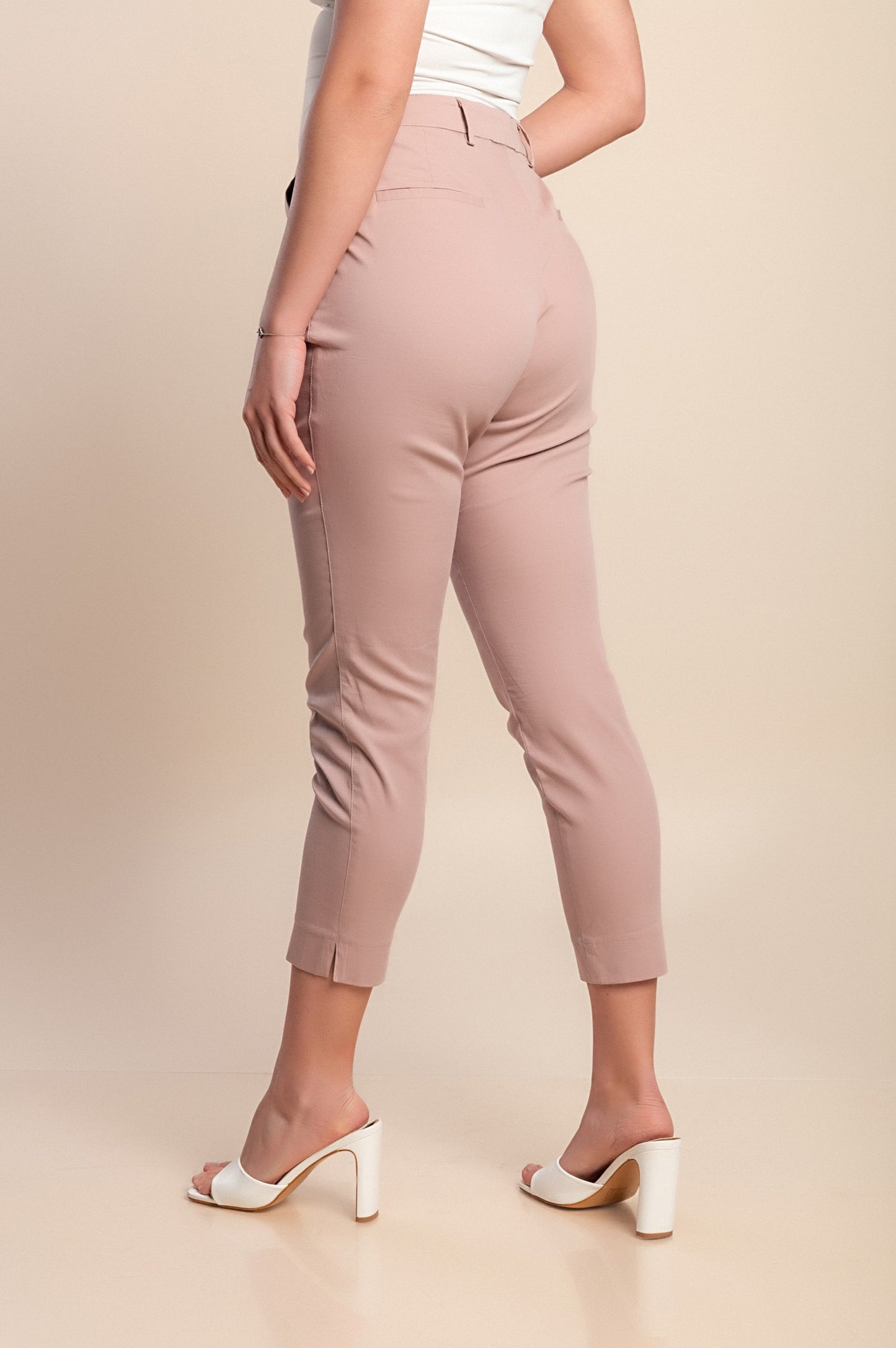 Pantaloni di cotone, rosa