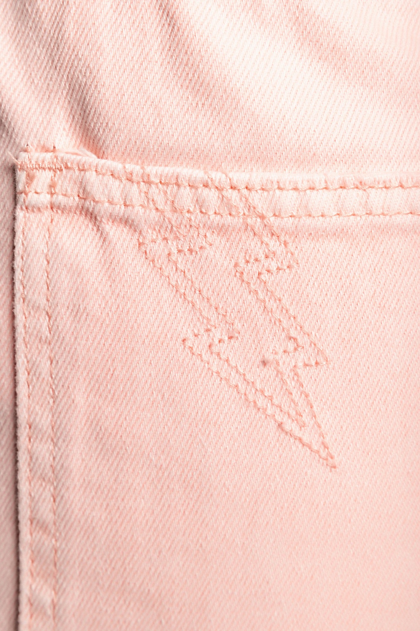 Jeans a vita alta, rosa chiaro