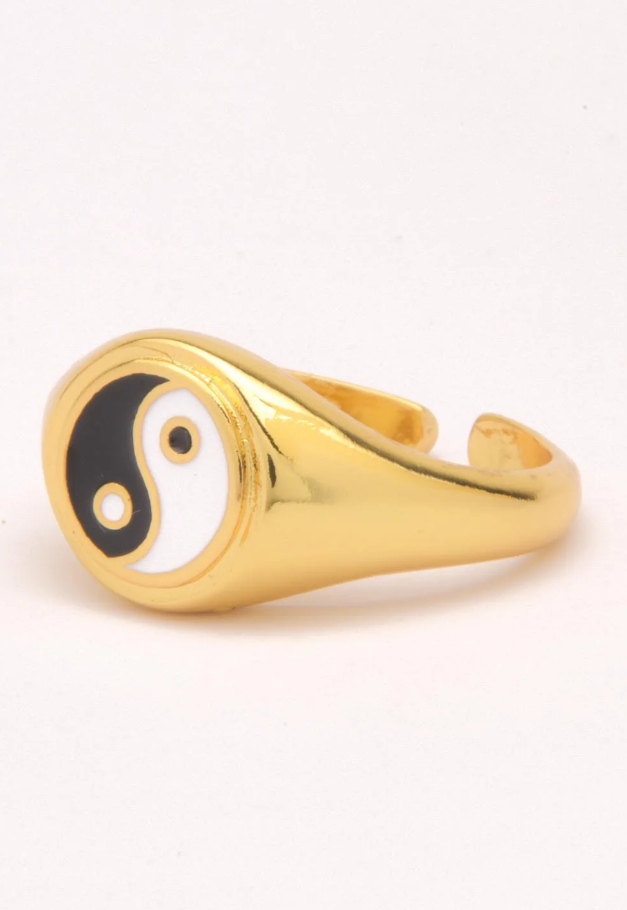 Anello elegante, ART440, nero