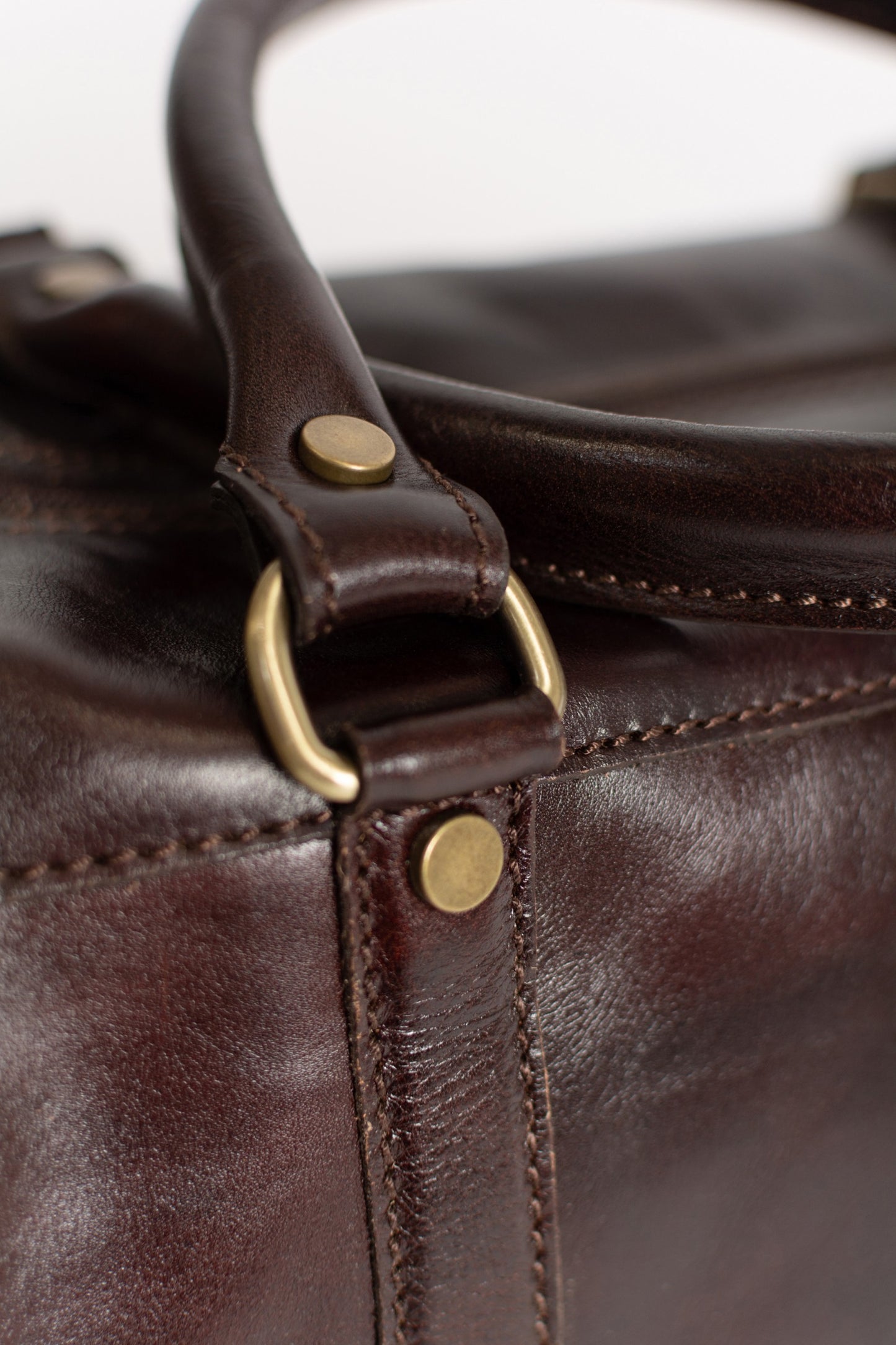 Borsa in pelle naturale Ava , marrone chiaro