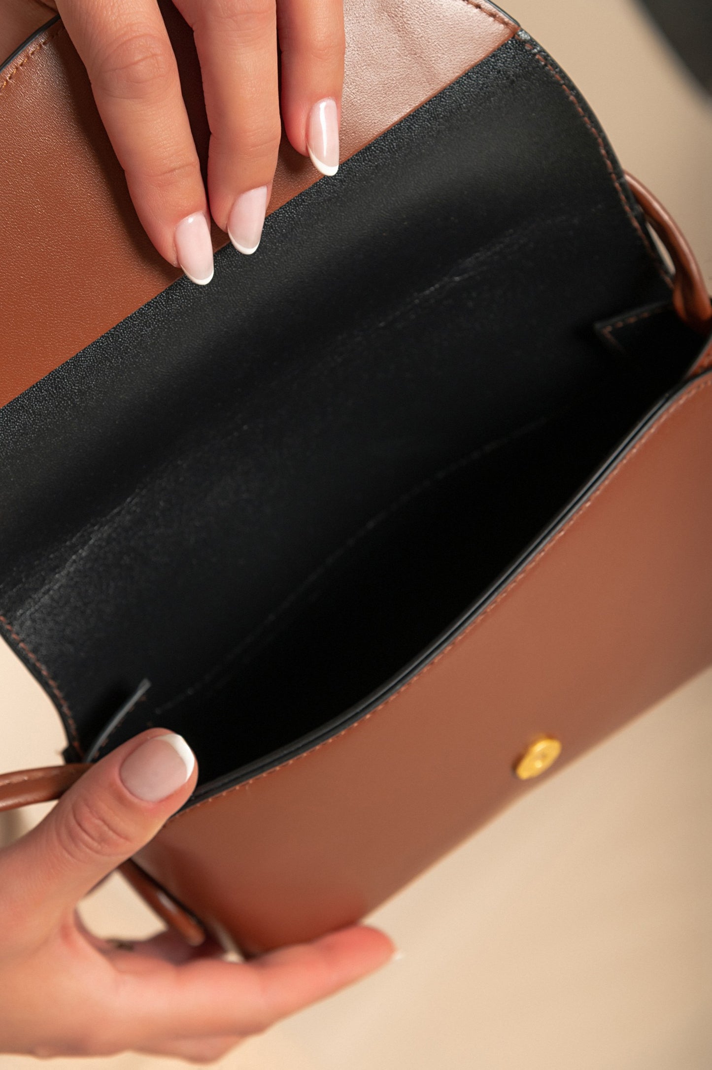 Borsa piccola, marrone