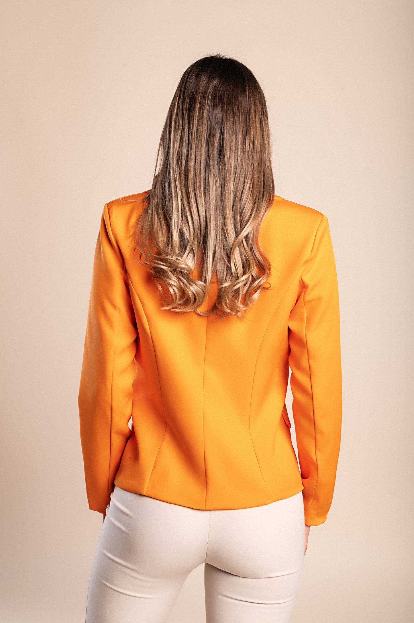 Blazer con colletto classico, blu