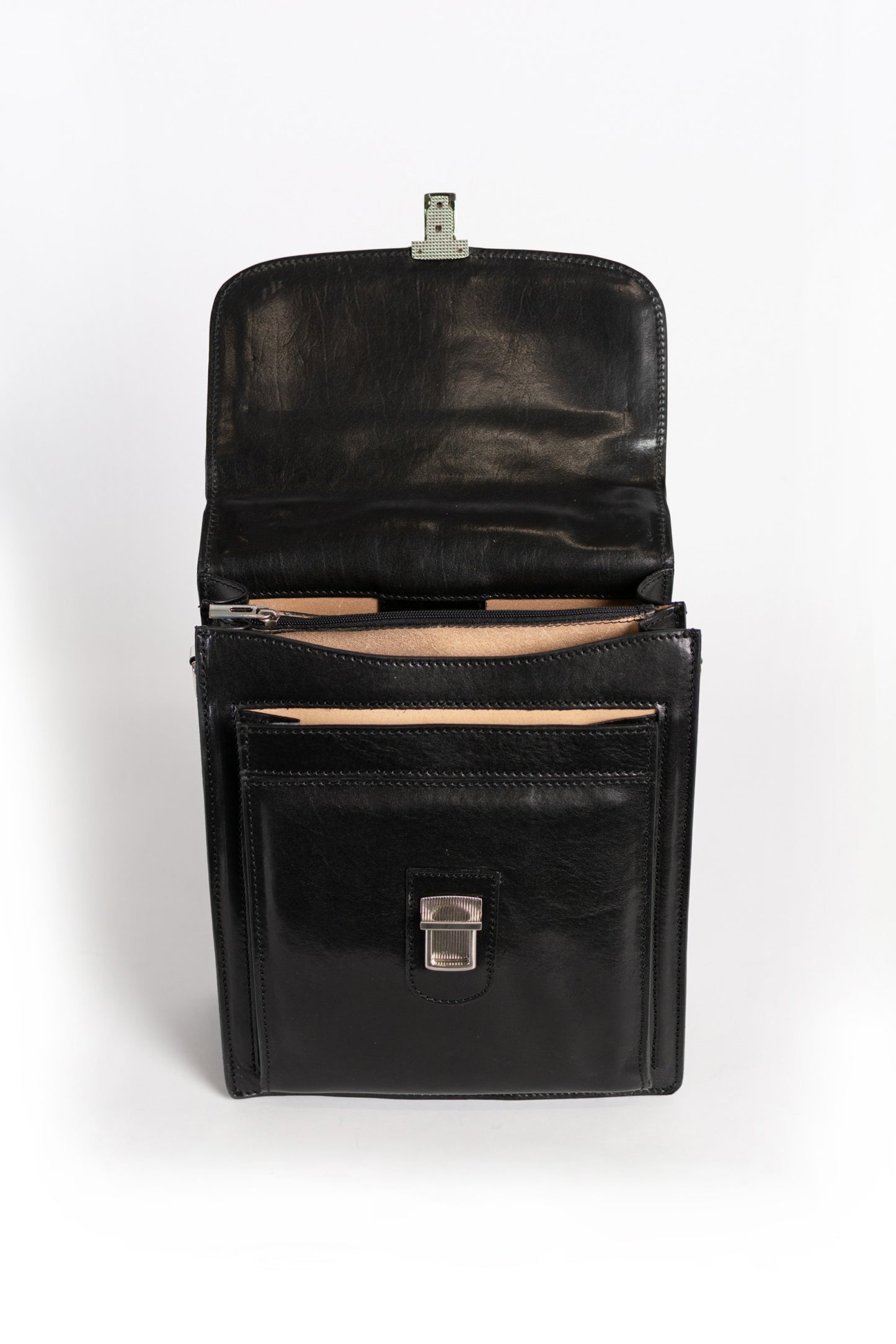 Borsa in pelle naturale Afrodita, marrone
