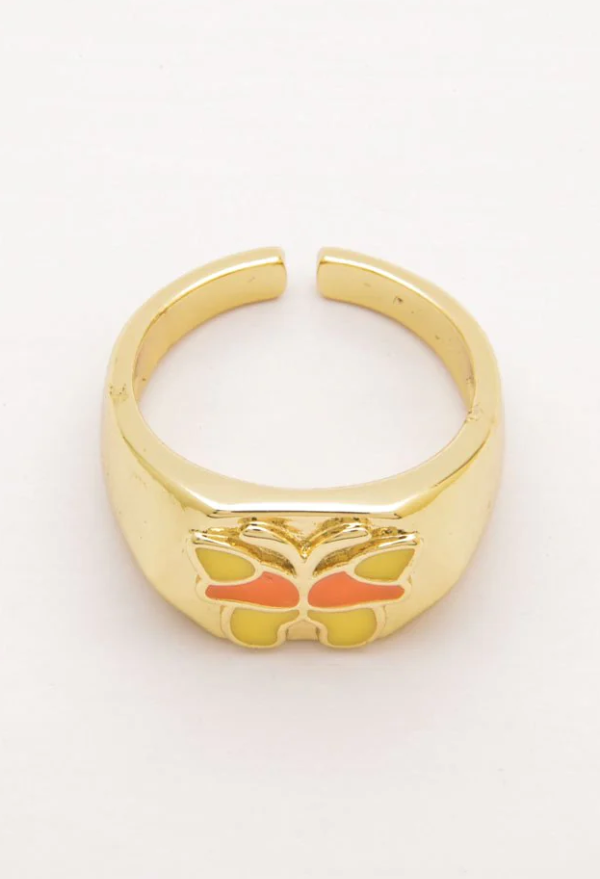 Anello elegante, ART529, colore oro