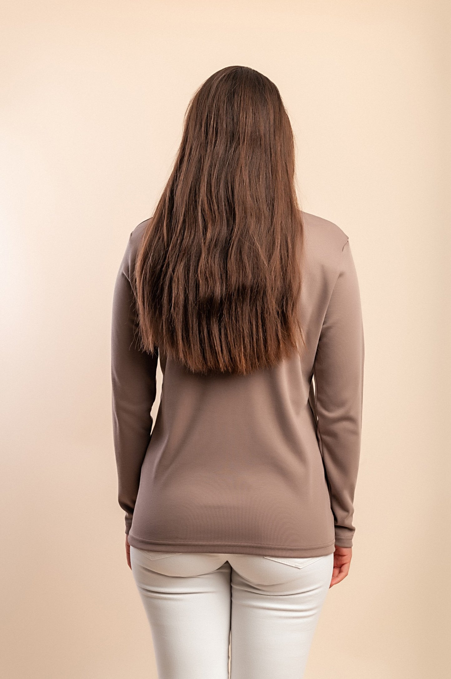 Maglia in cotone a maniche lunghe, menta
