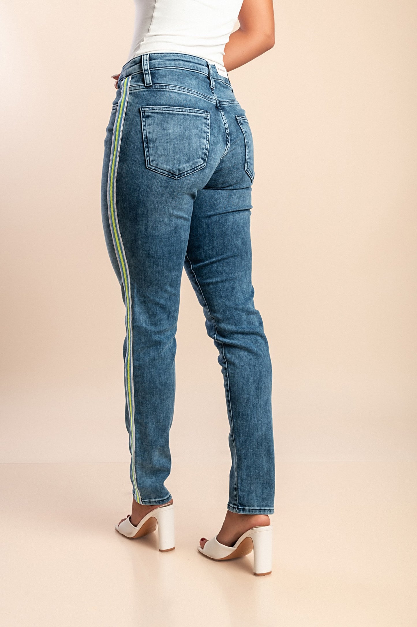 Jeans skinny, azzurro