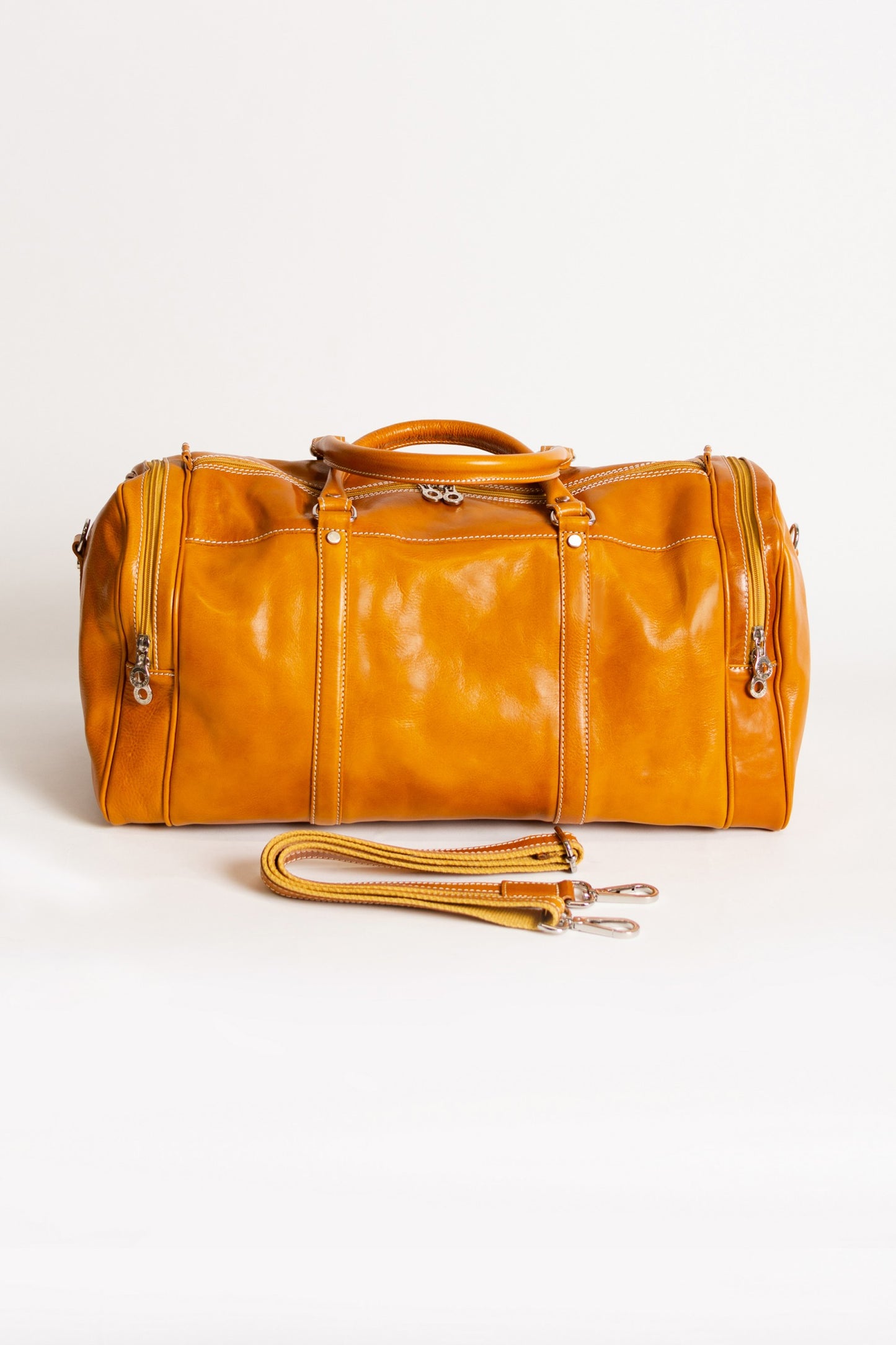 Borsa in pelle naturale Ava , marrone chiaro