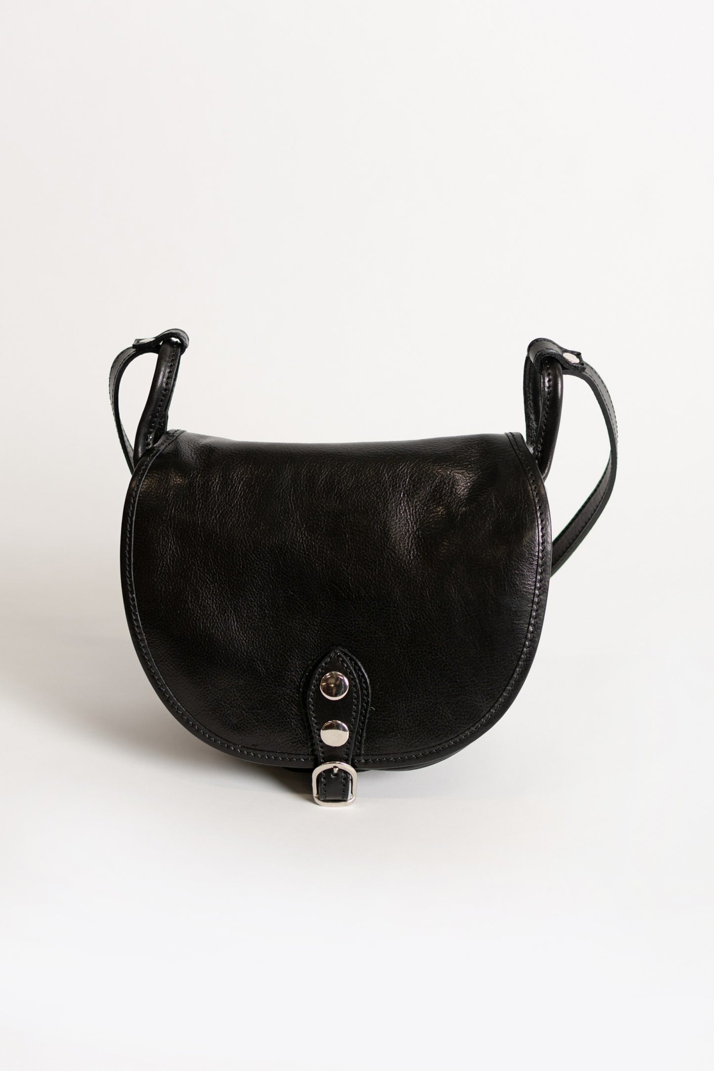 Borsa in pelle naturale Nova, nera