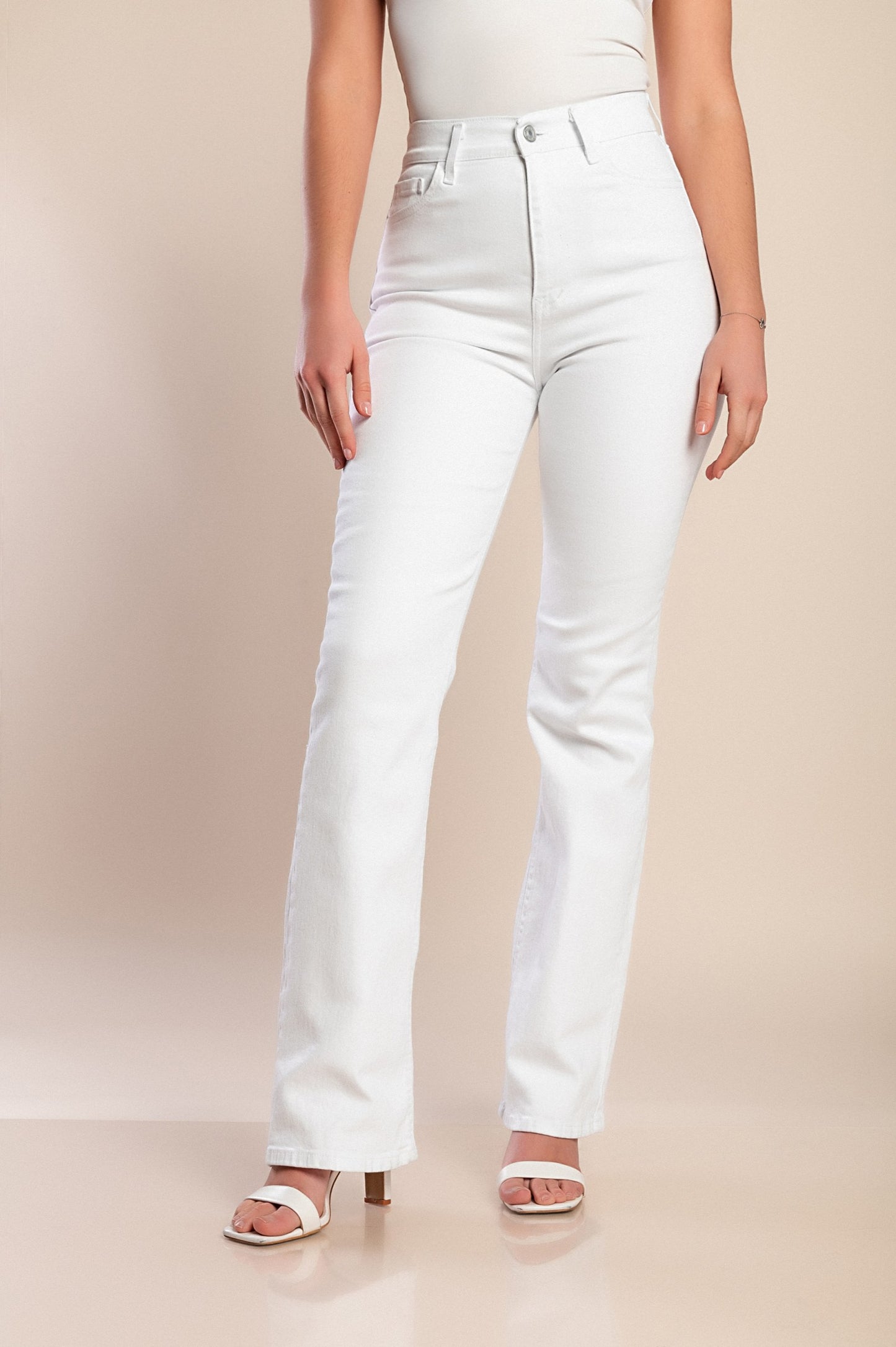 Jeans a zampa d'elefante, blu scuro