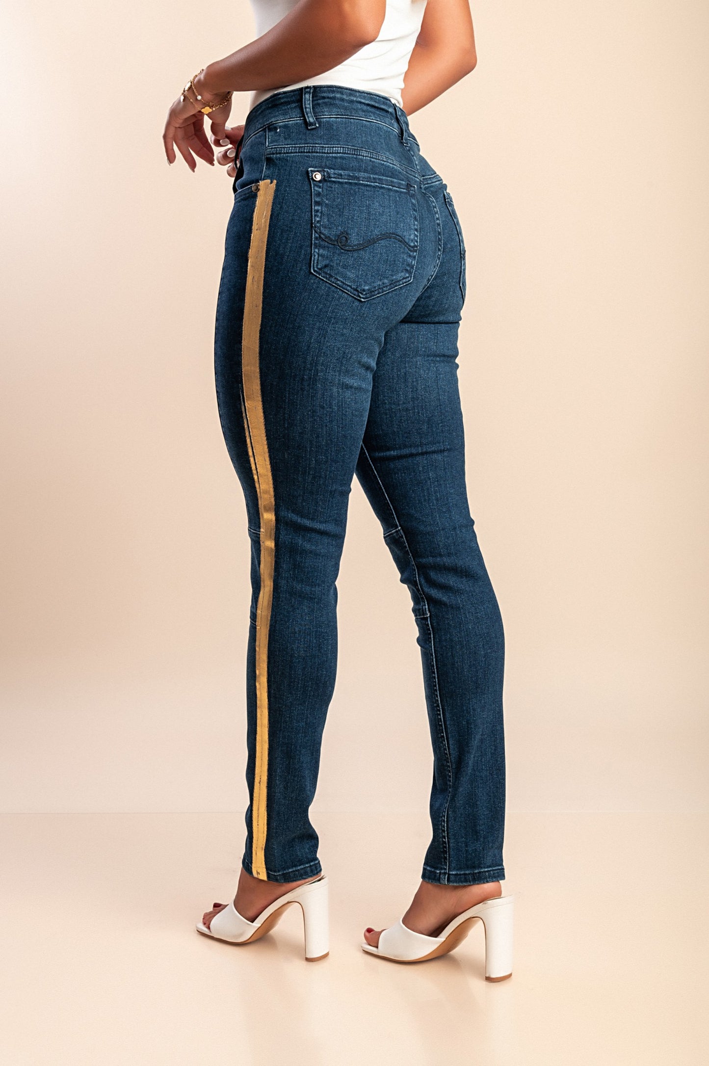 Jeans skinny, blu scuro
