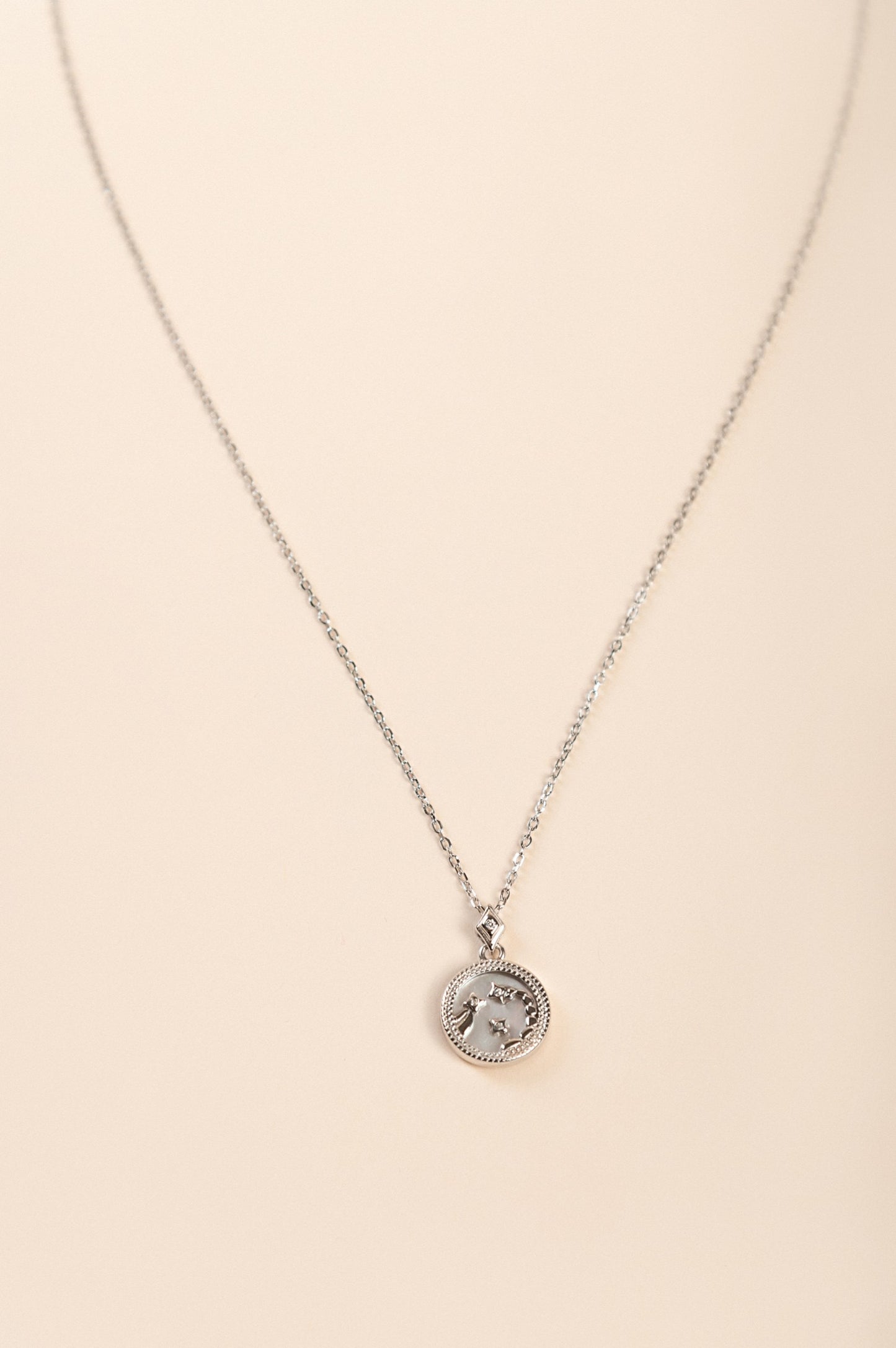 Collana con pendente, SCORPIONE, argento