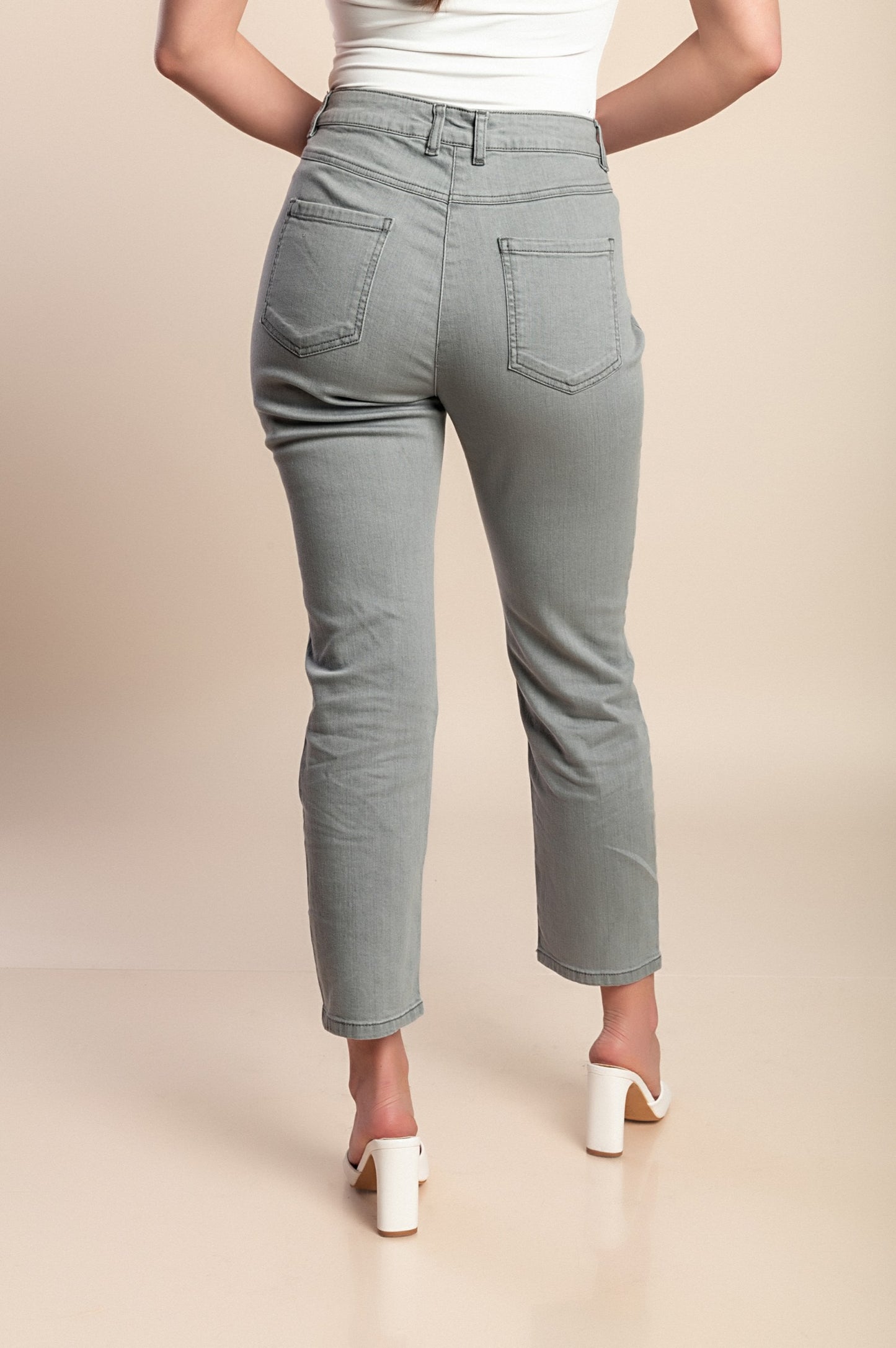 Jeans skinny, grigi
